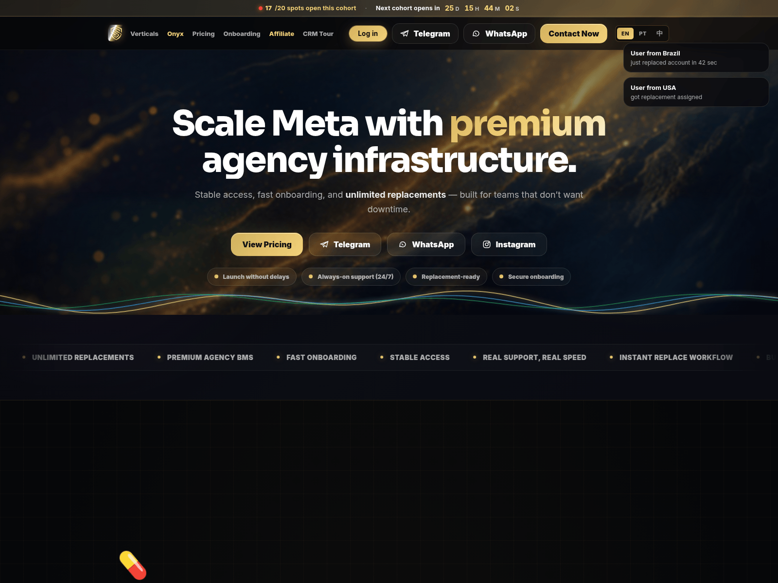 Screenshot of scaleshield.pro