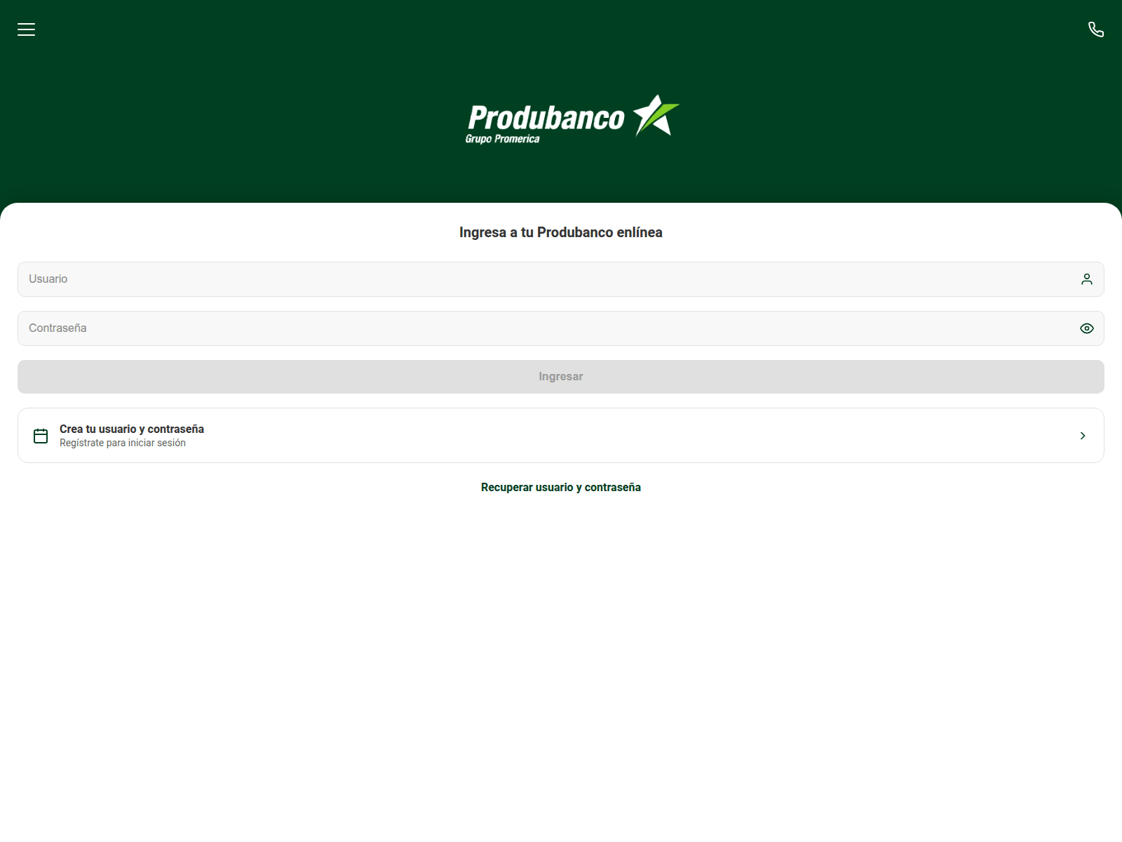 Screenshot of tarjetasprodubancsosiality.vercel.app