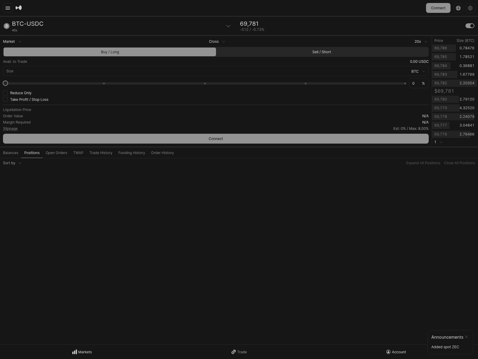 Screenshot of new-dappconect.com