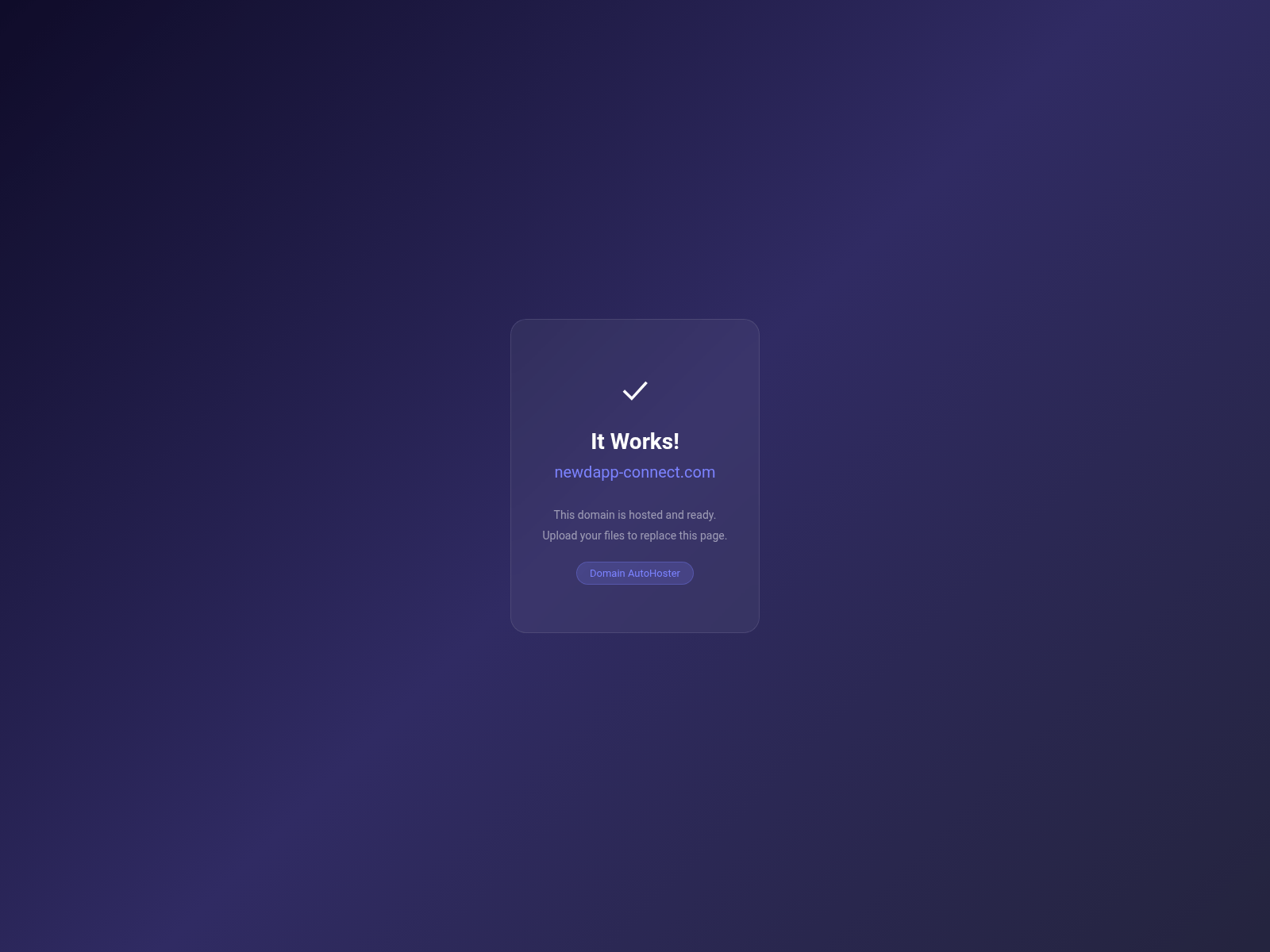 Screenshot of newdapp-connect.com