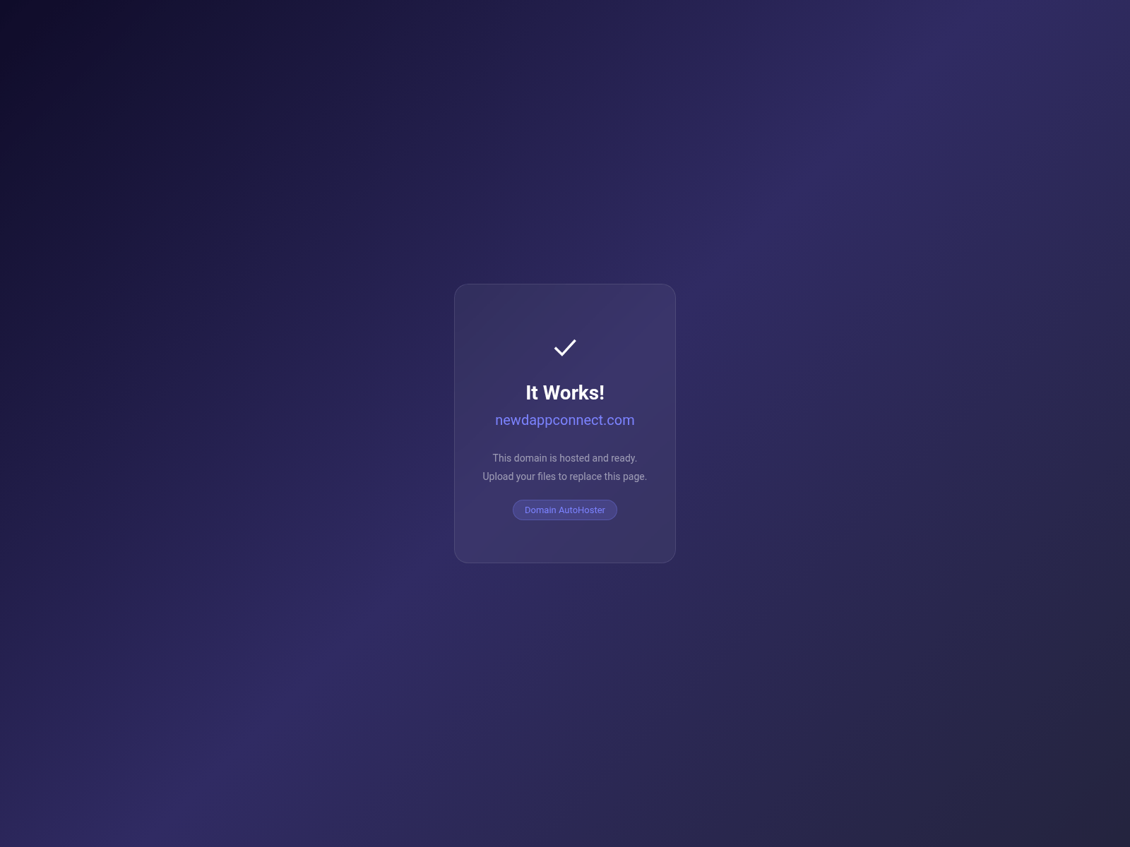 Screenshot of newdappconnect.com