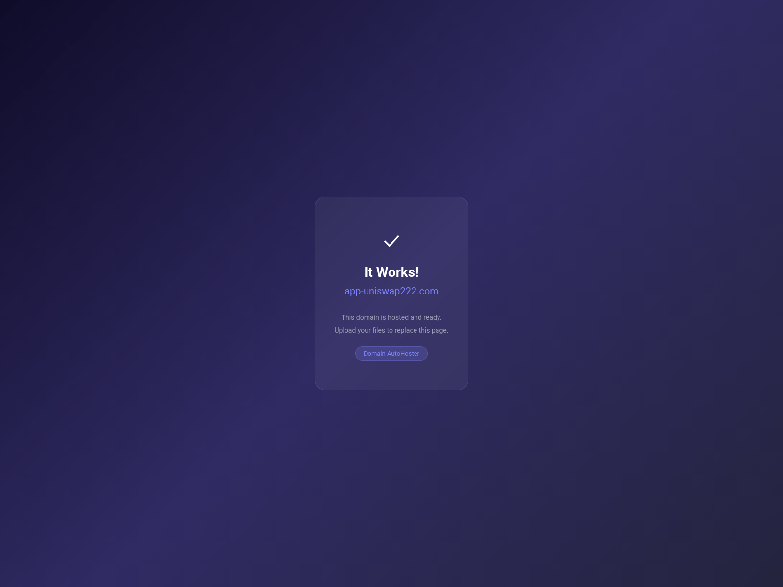 Screenshot of app-uniswap222.com
