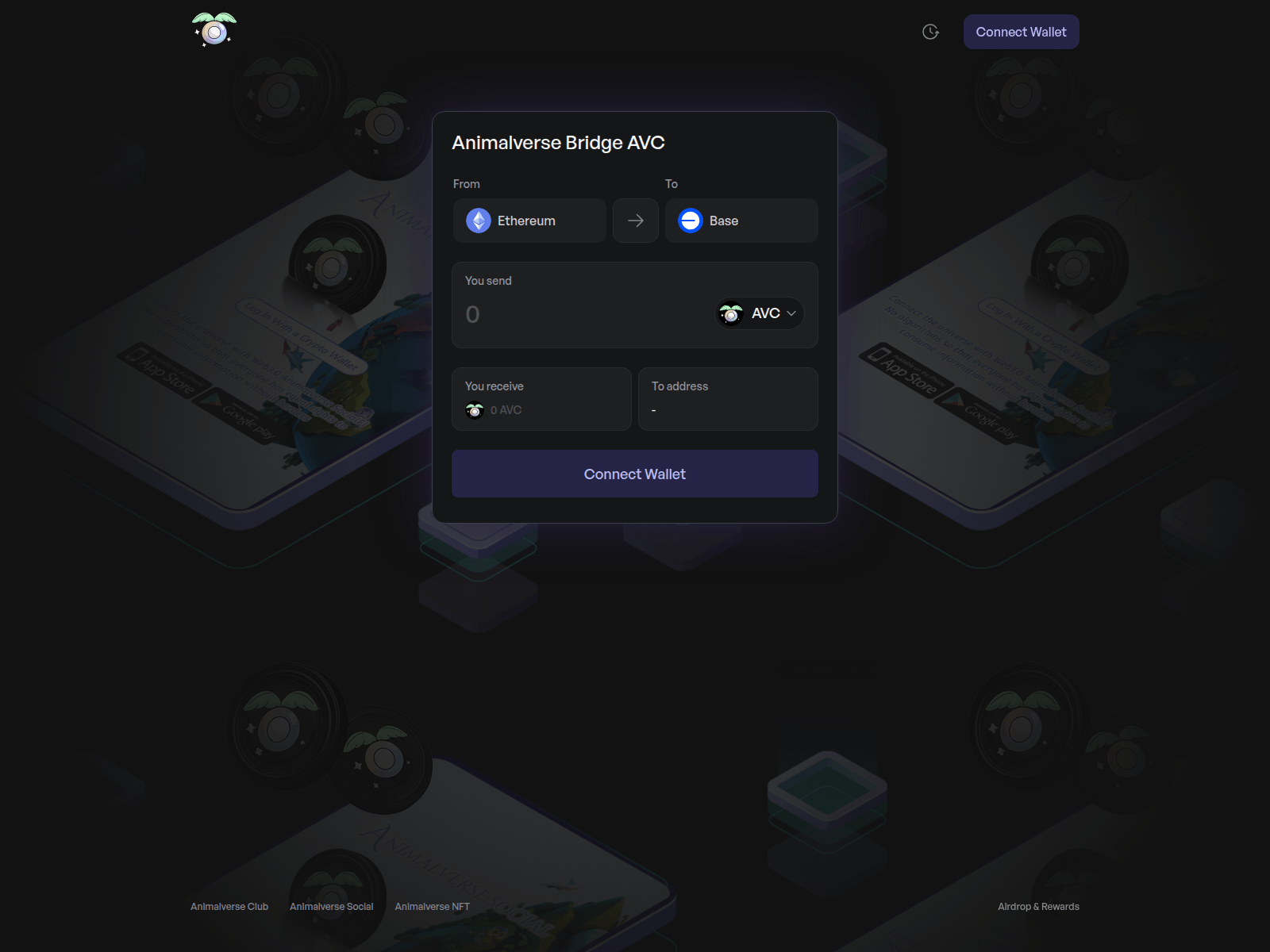 Screenshot of test-avc-bridge.pages.dev