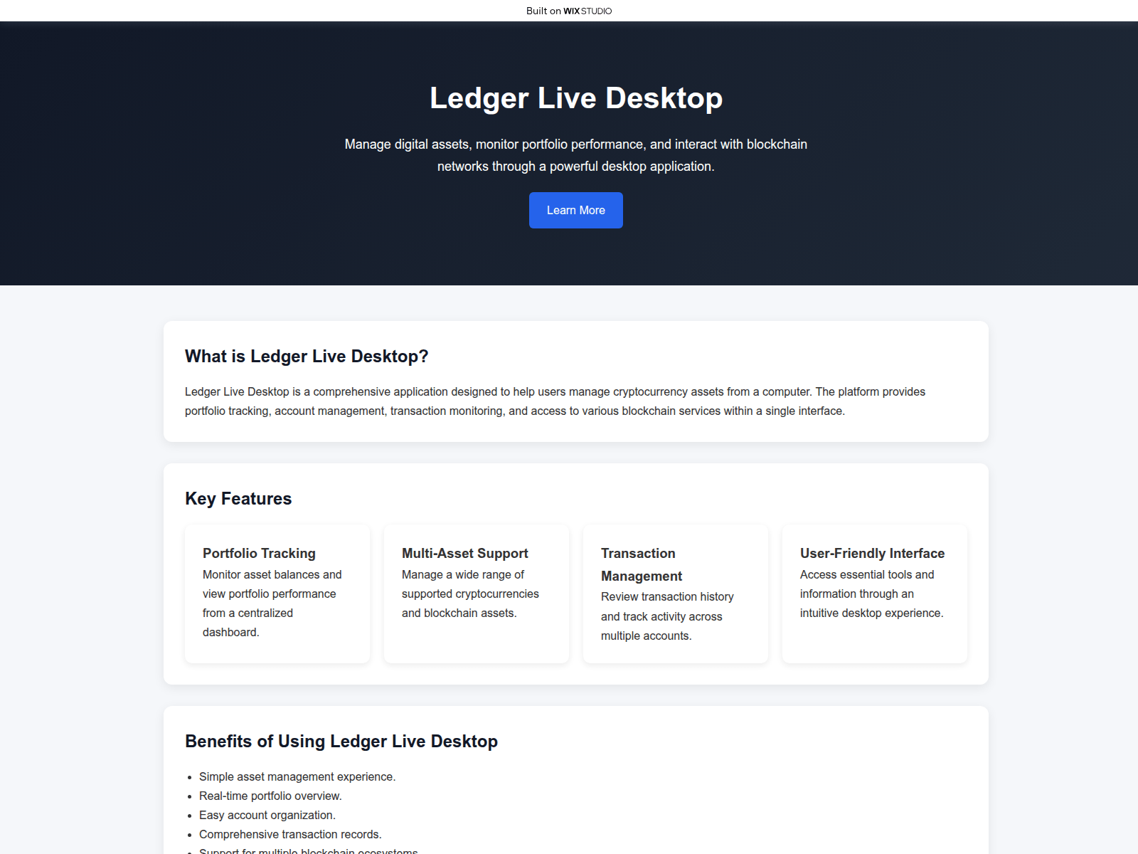 Screenshot of applivs-desktop.wixstudio.com