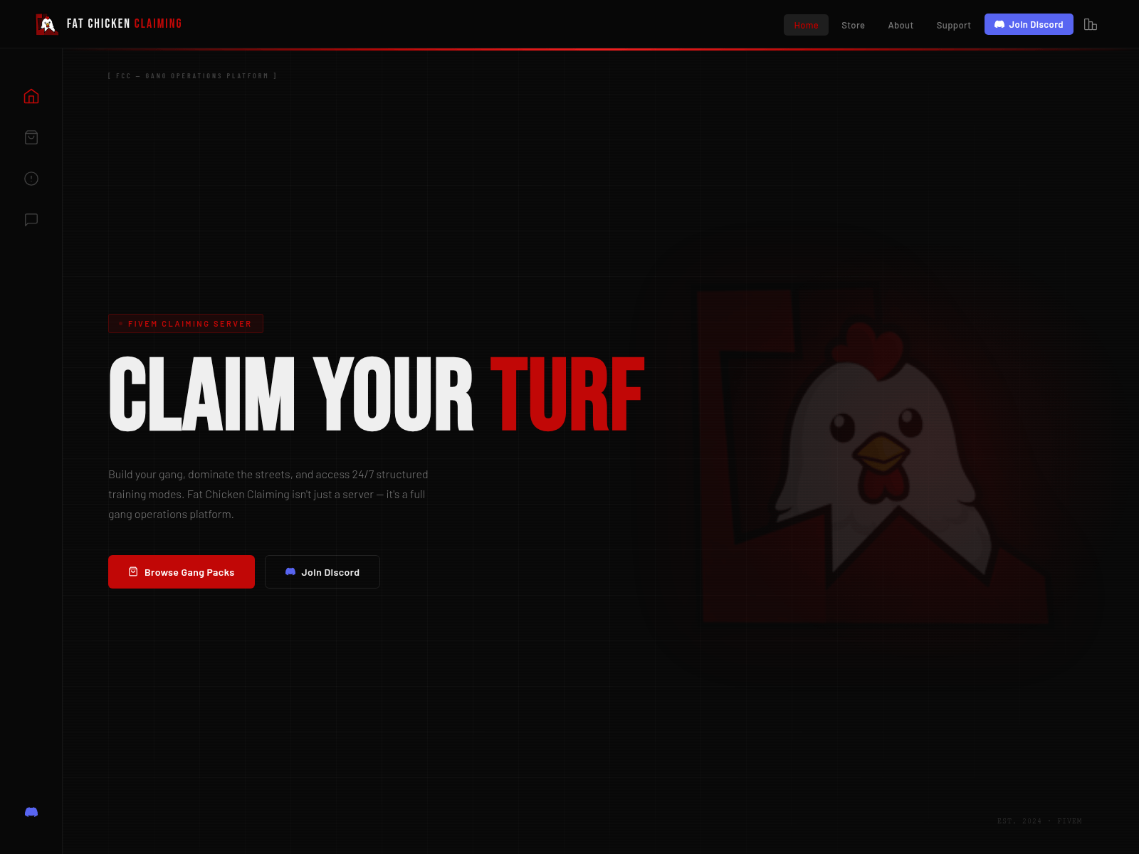 Screenshot of fat-chicken-claiming.pages.dev