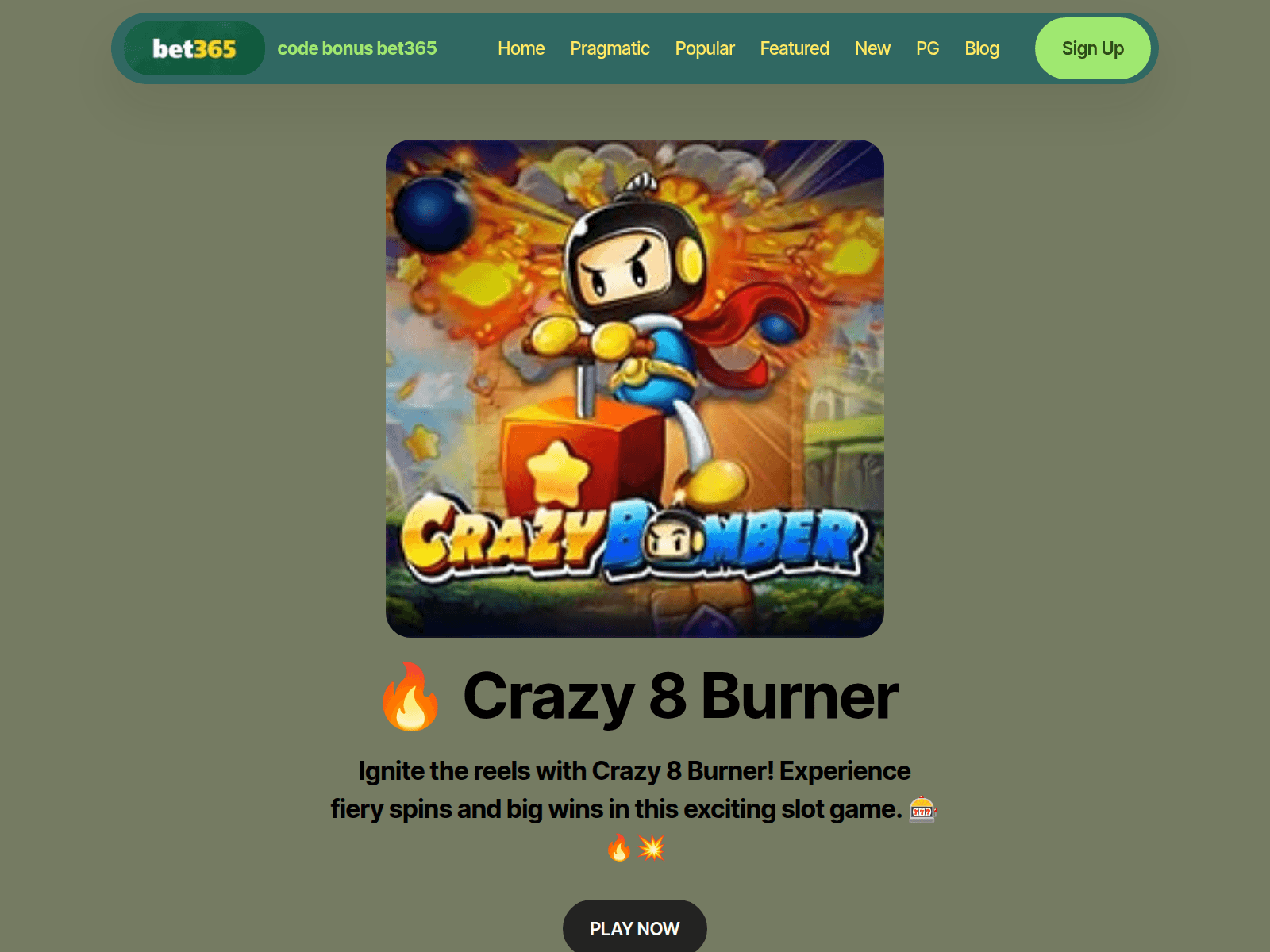 Screenshot of codebonusbet365.club