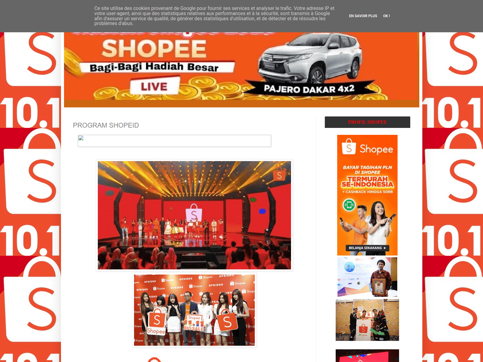 Screenshot of gebyarshopeebagibagihadiah.blogspot.com