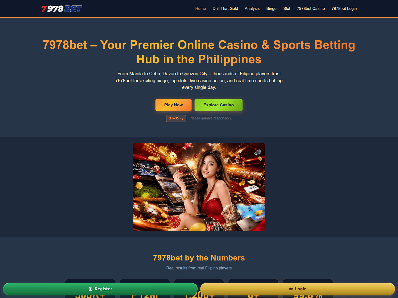 Screenshot of 7978bet.vip