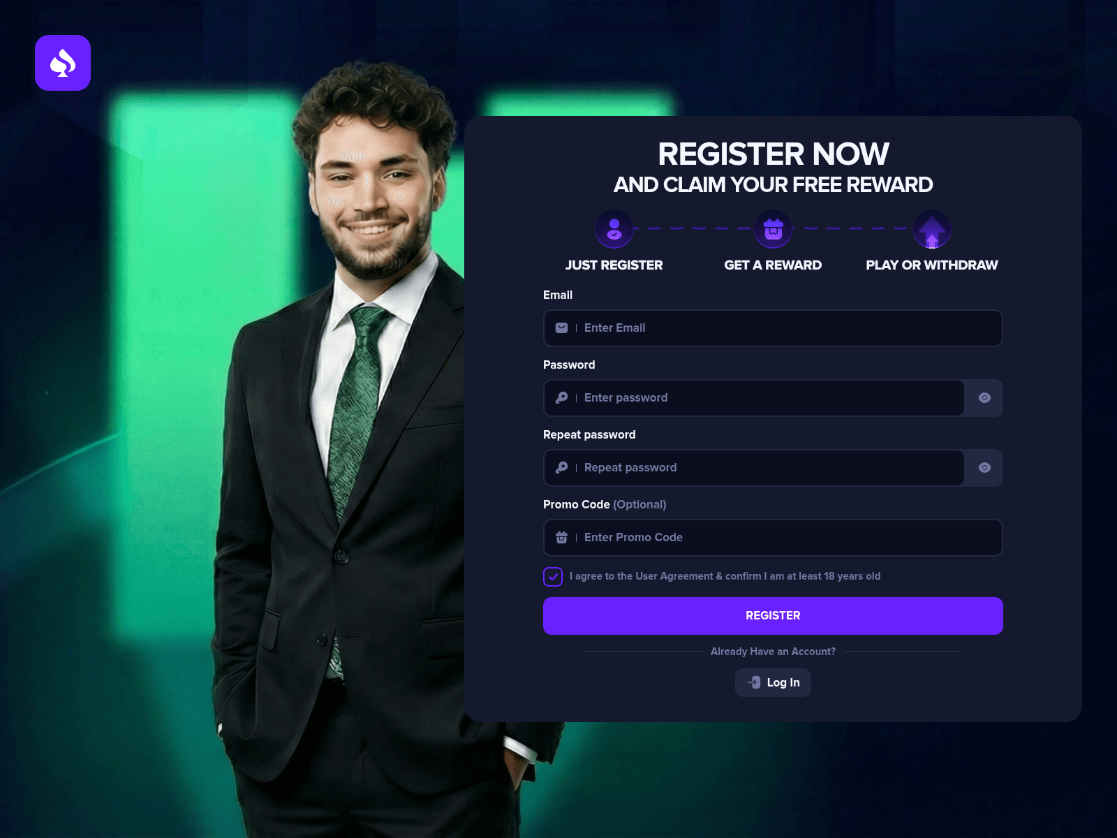 Screenshot of cashstakes.net