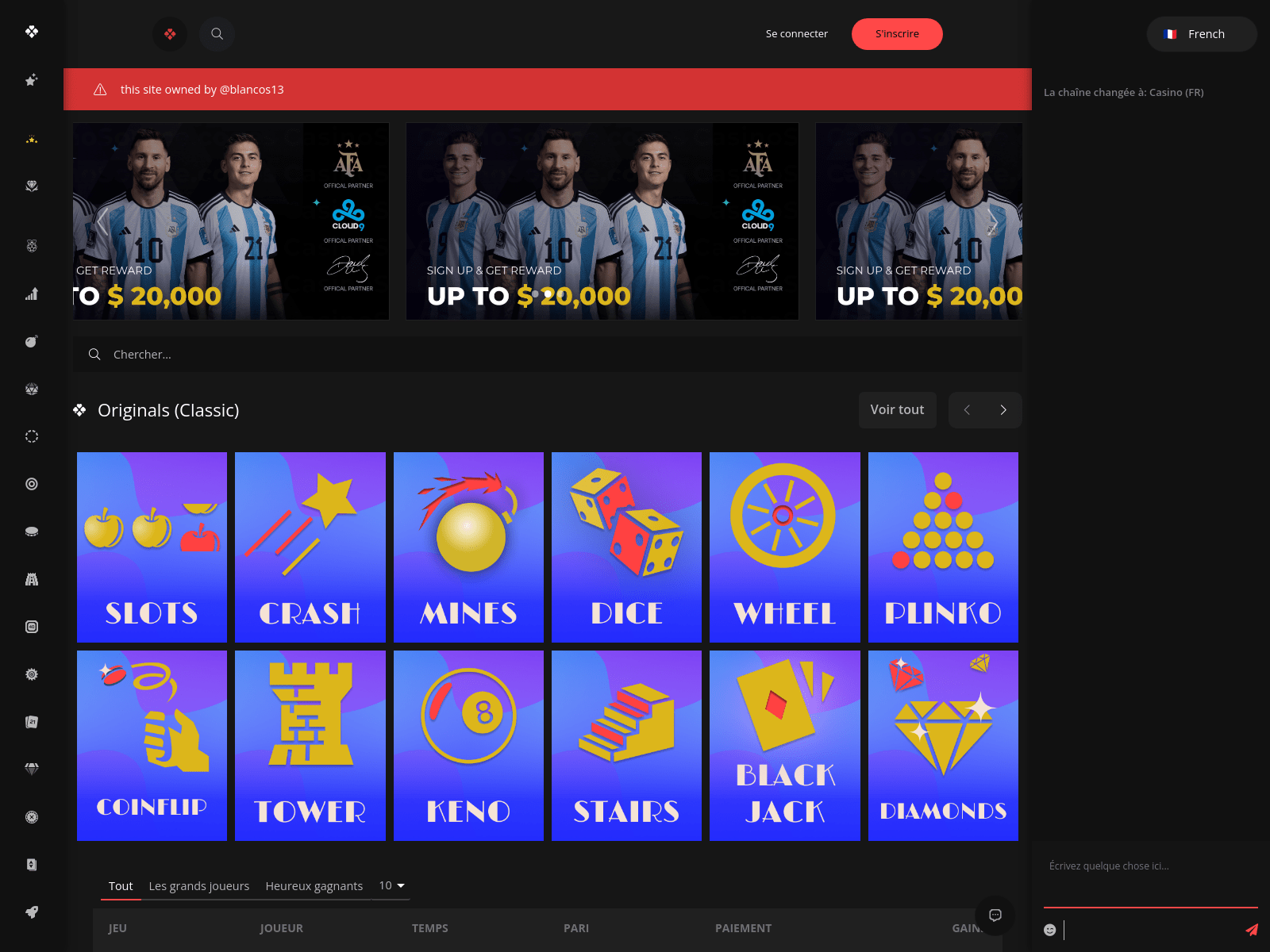 Screenshot of solanaspin.com