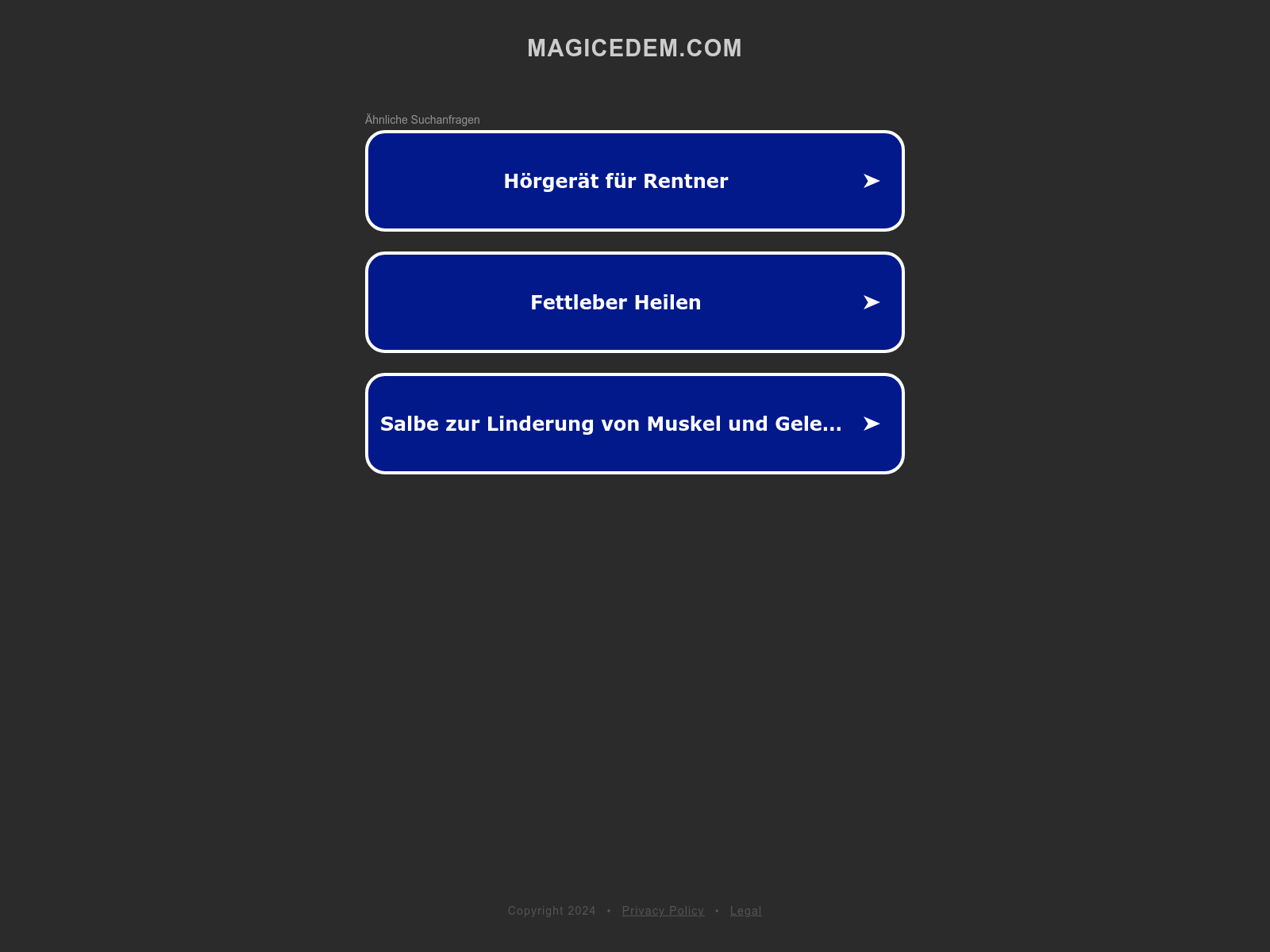 Screenshot of magicedem.com