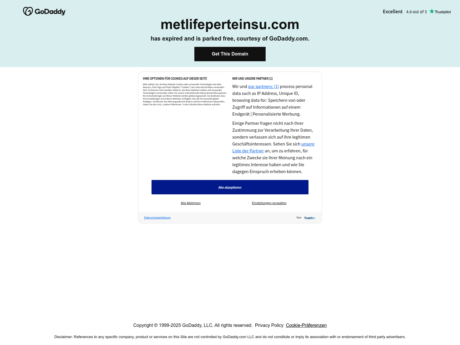 Forensic screenshot of metlifeperteinsu.com