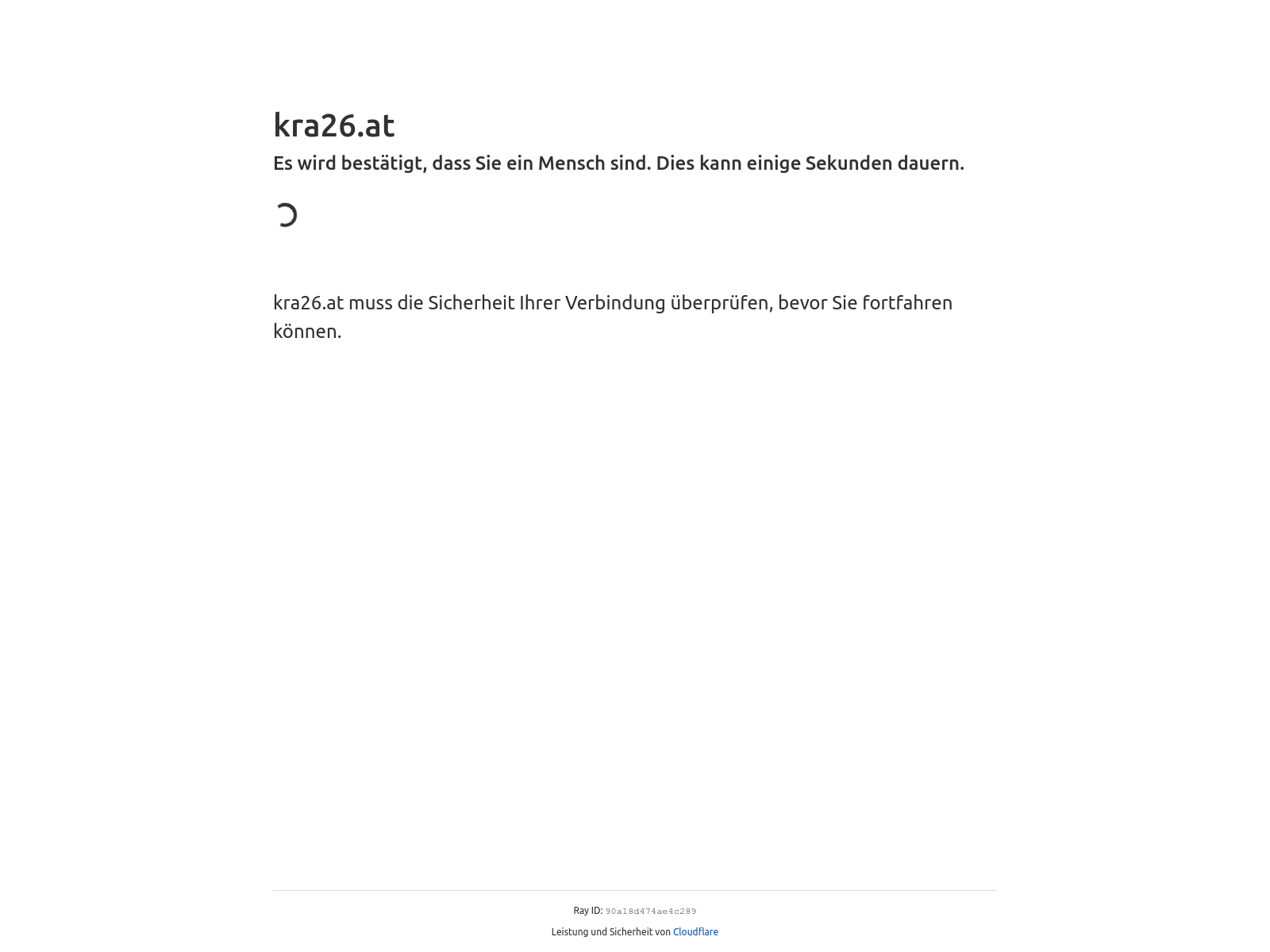 Screenshot of kra26.at