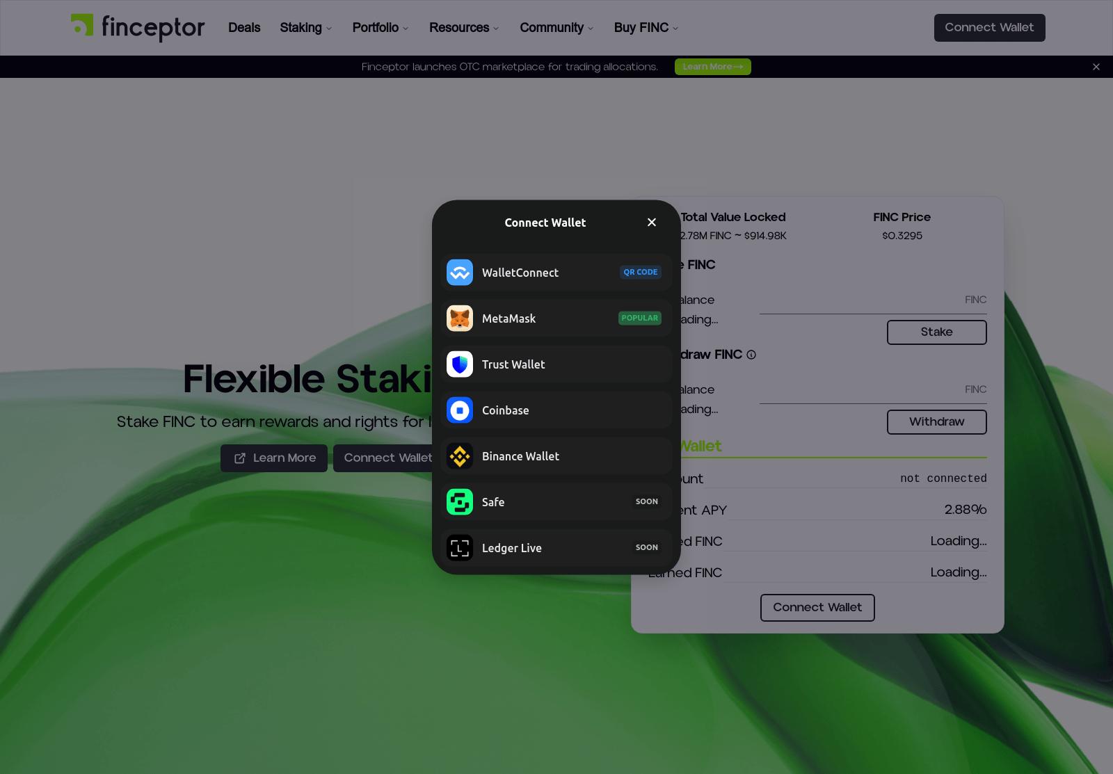 Screenshot of fincaptor.app