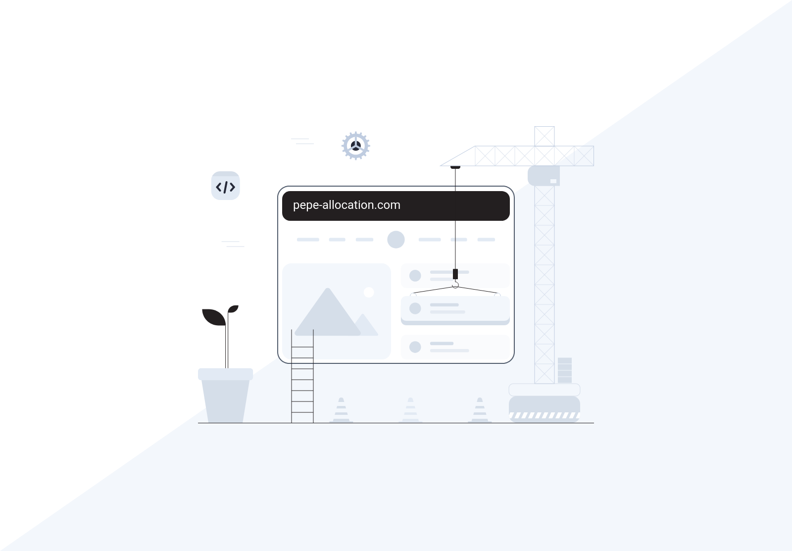 Screenshot of pepe-allocation.com