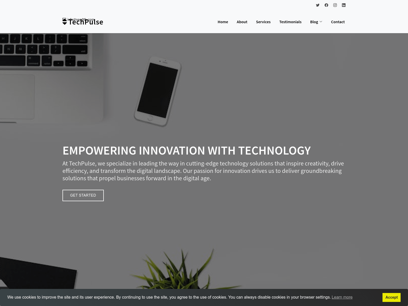 Screenshot of seedtfy.com