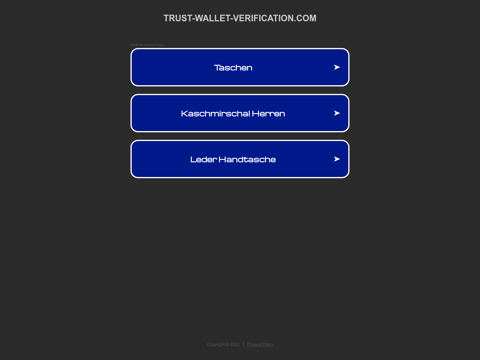 Screenshot of trust-wallet-verification.com