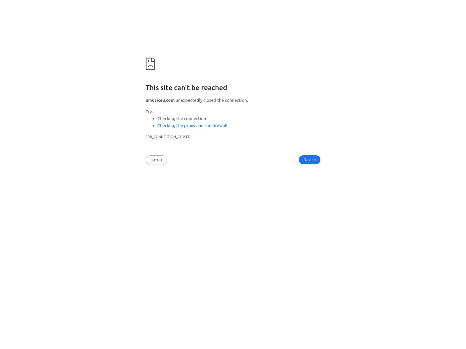 Screenshot of umusiceu.com