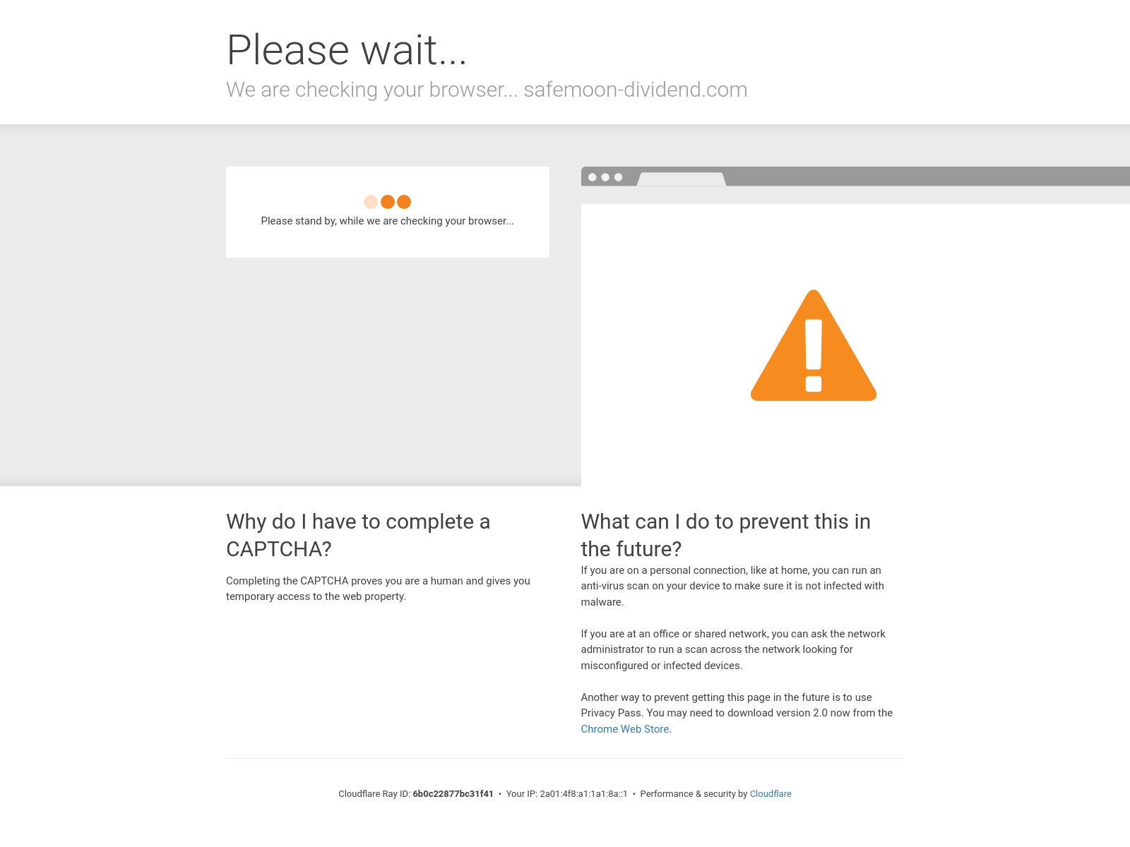 Screenshot of safemoon-dividend.com