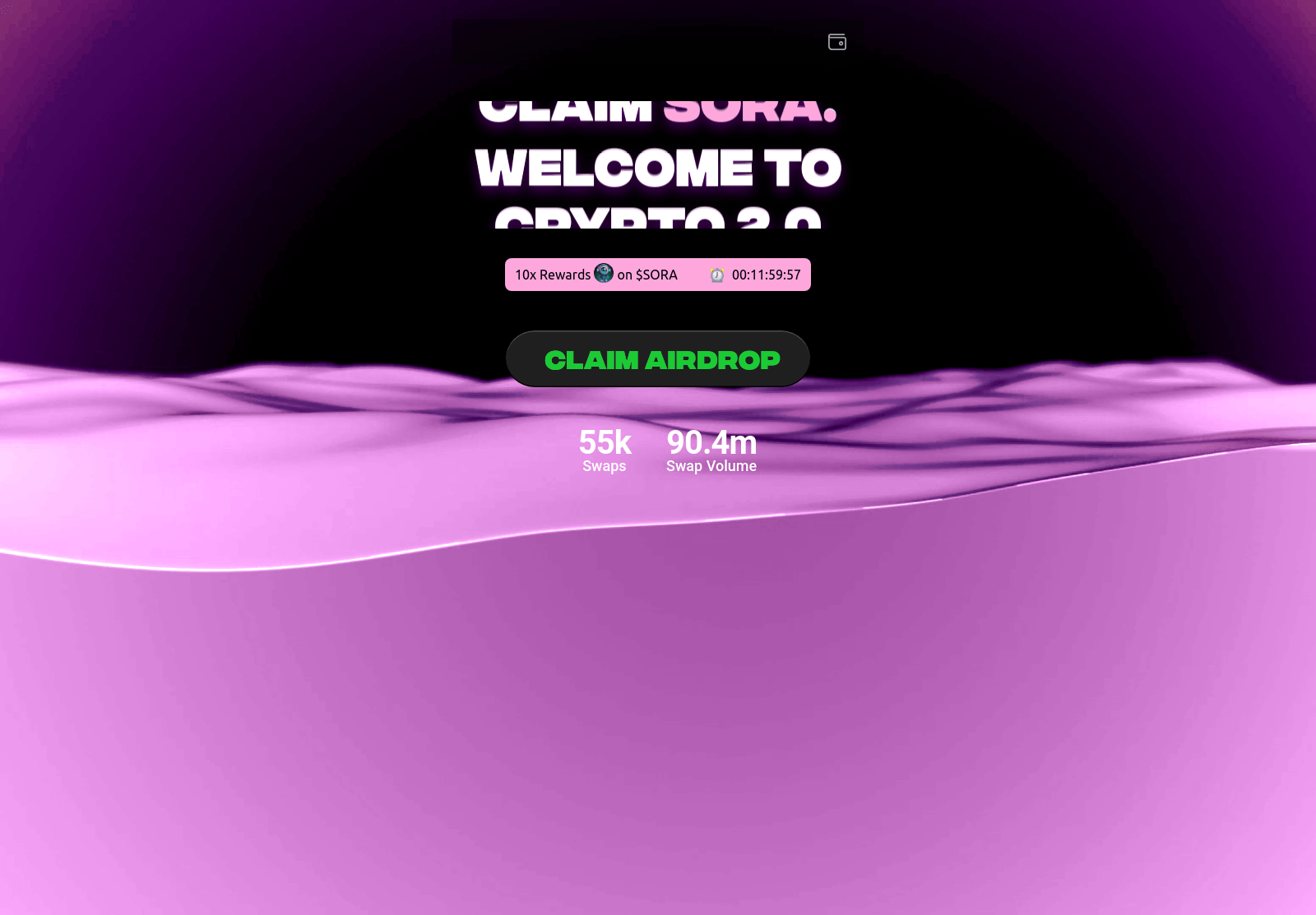 Screenshot of ethersdrops.org