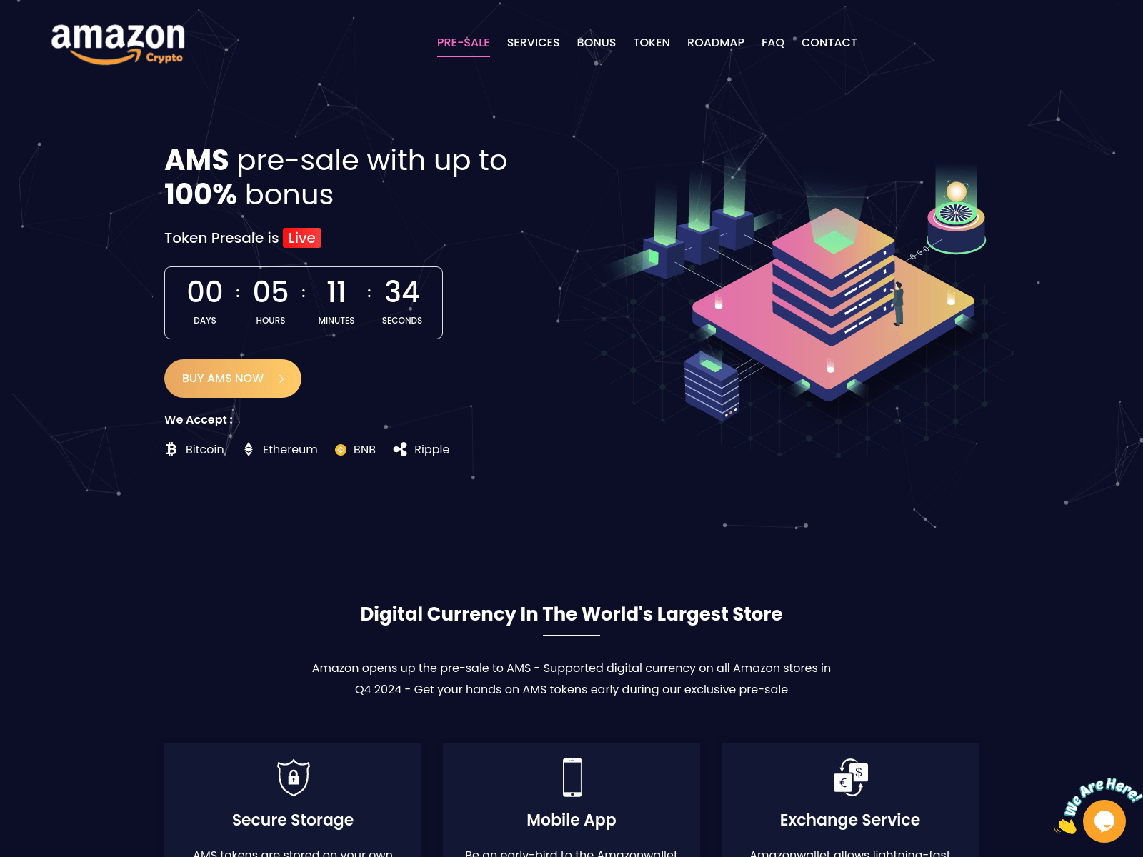 Screenshot of decentralized-swap.com