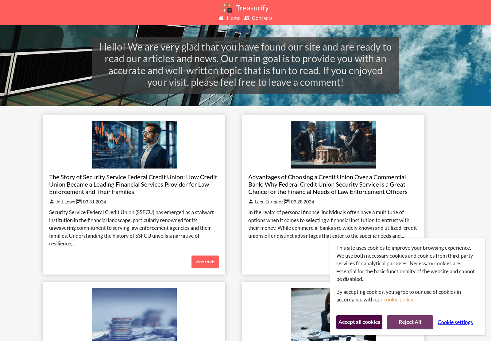 Screenshot of ssfabirc.com