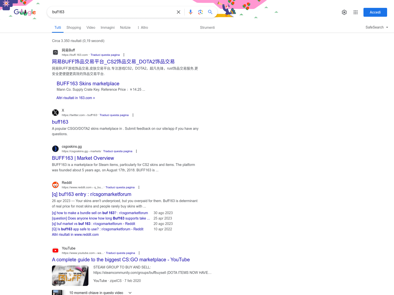 Screenshot of buffw163.com