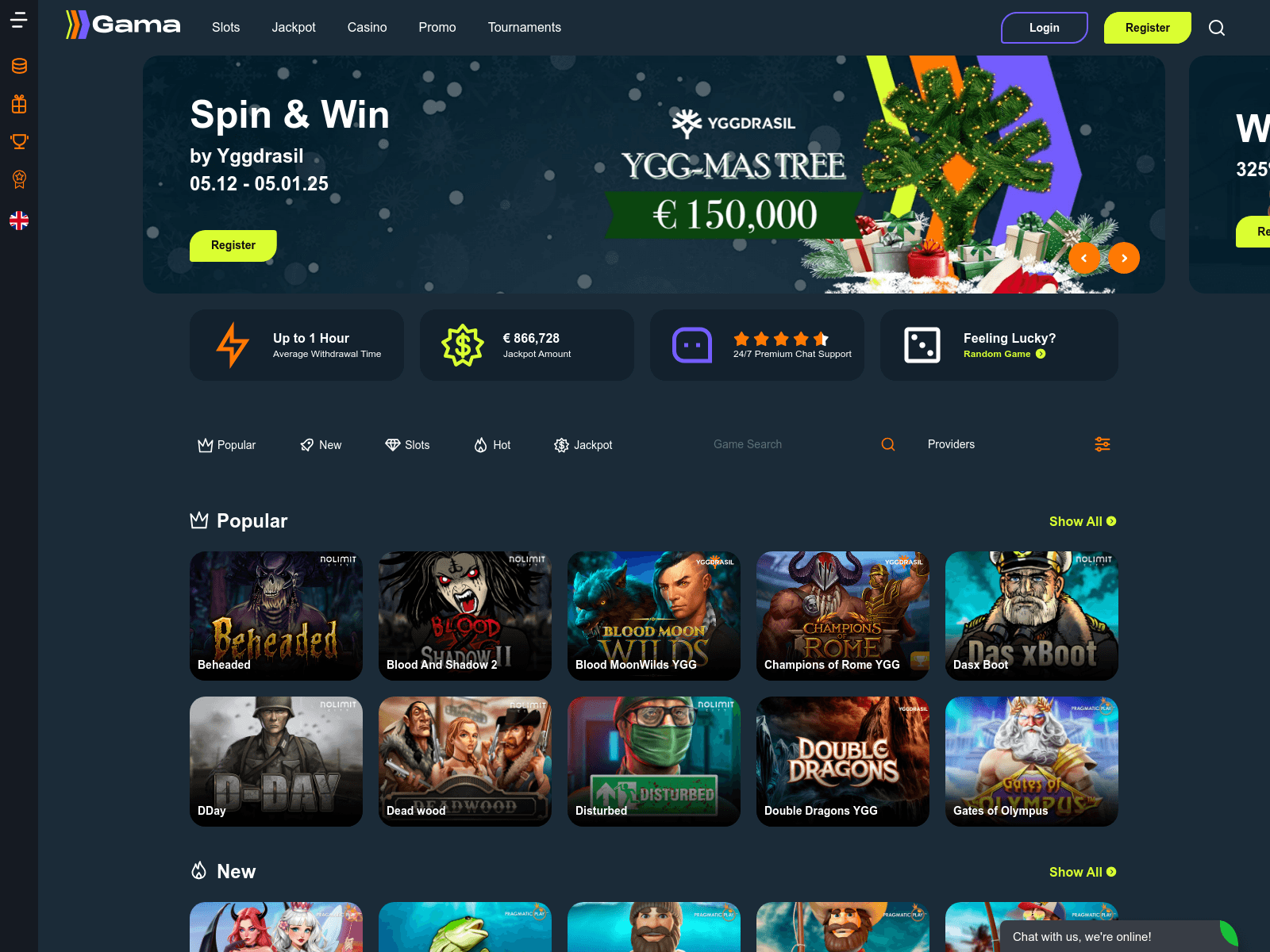 Screenshot of api.gamaspin365.my