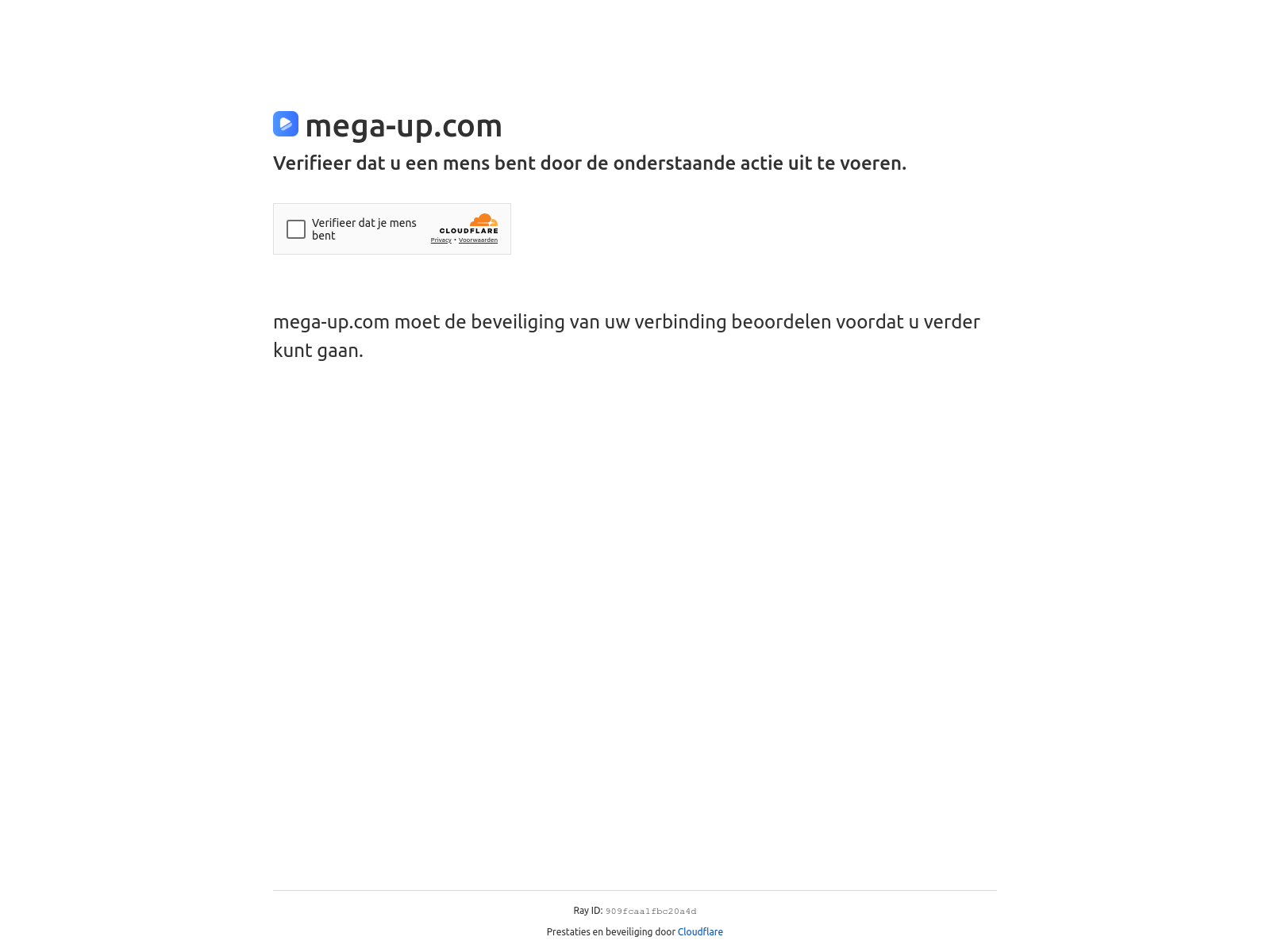 Screenshot of mega-up.com