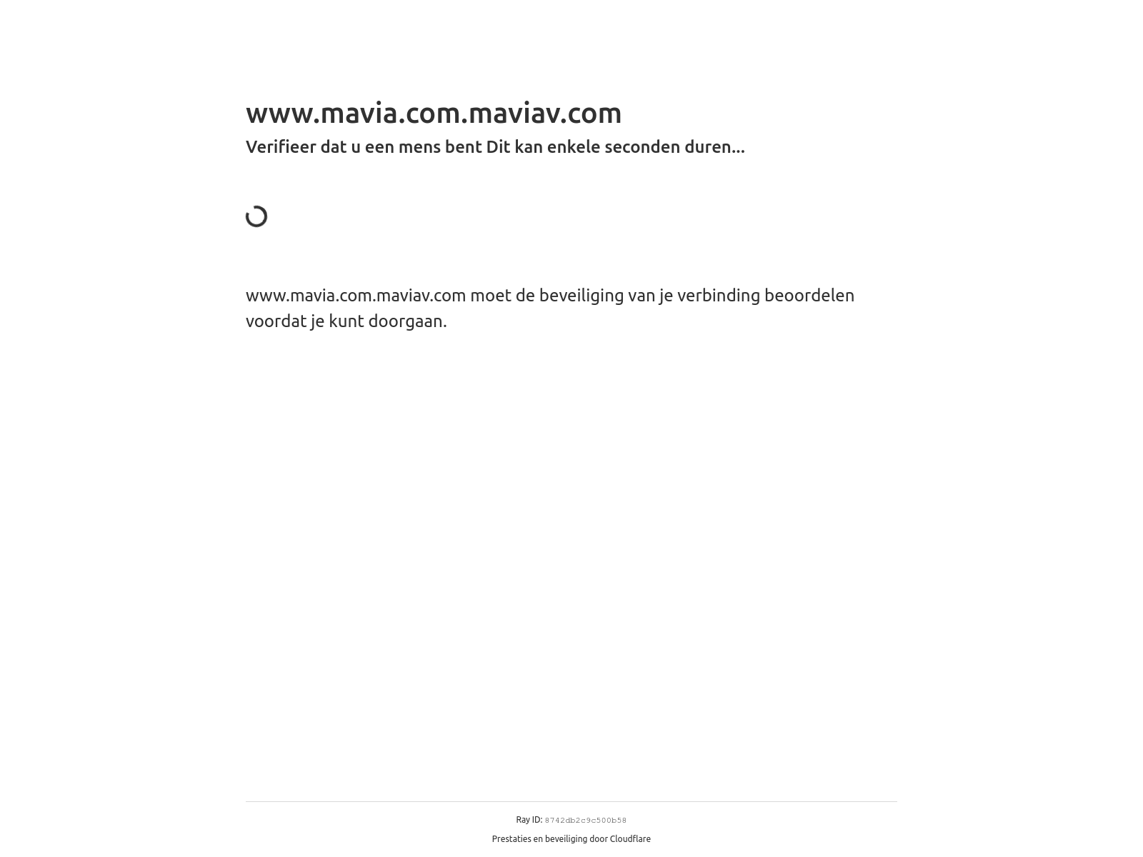 Screenshot of mavia.com.maviav.com