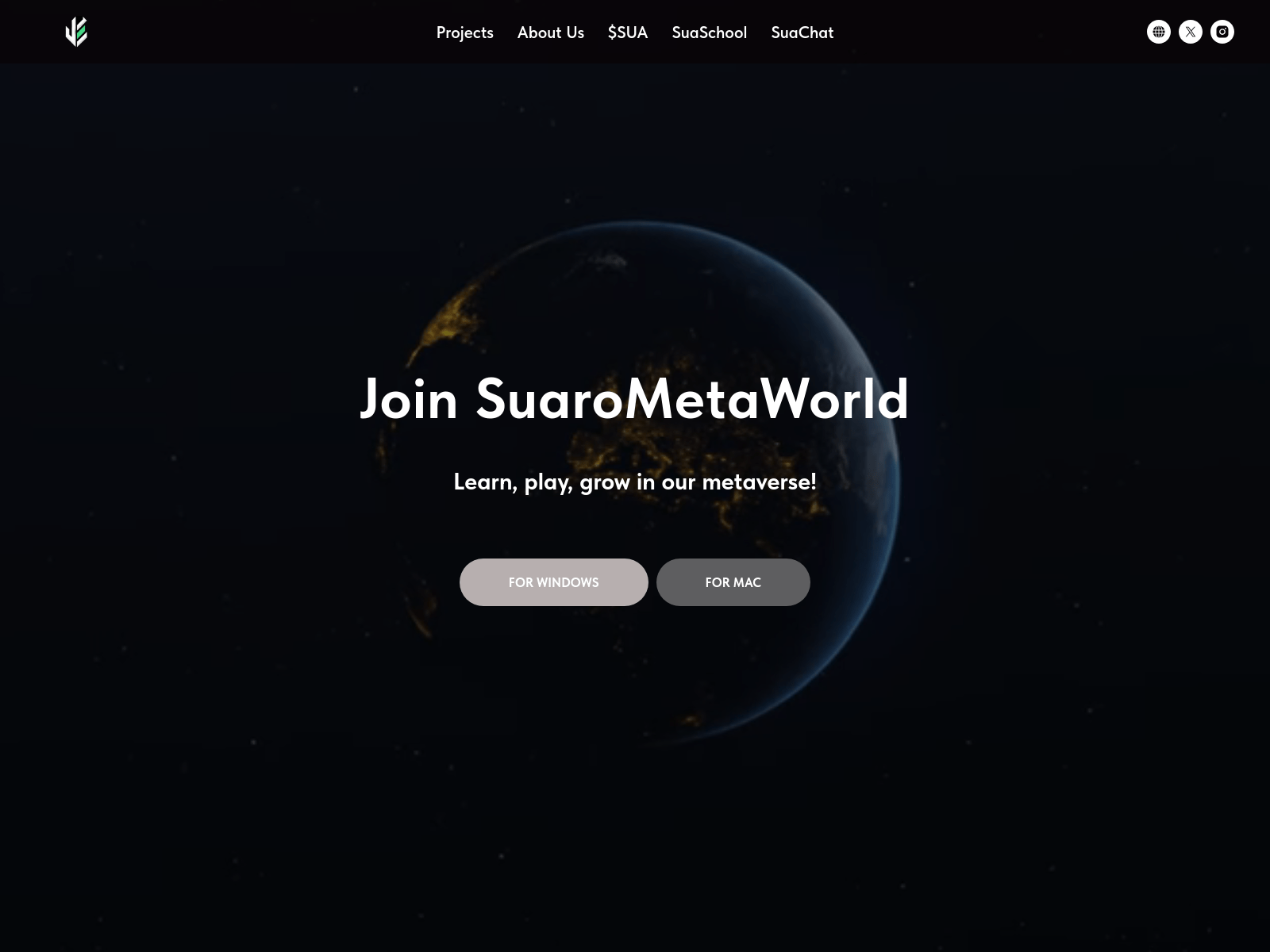 Screenshot of suaro.site