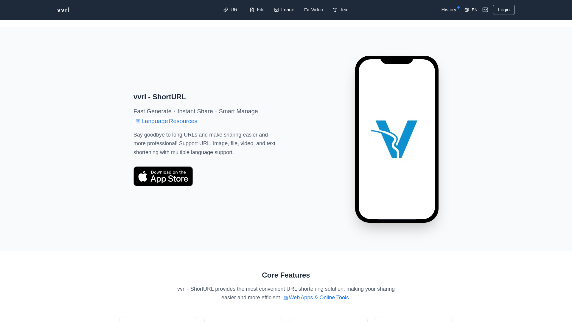 Screenshot of vvrl.cc