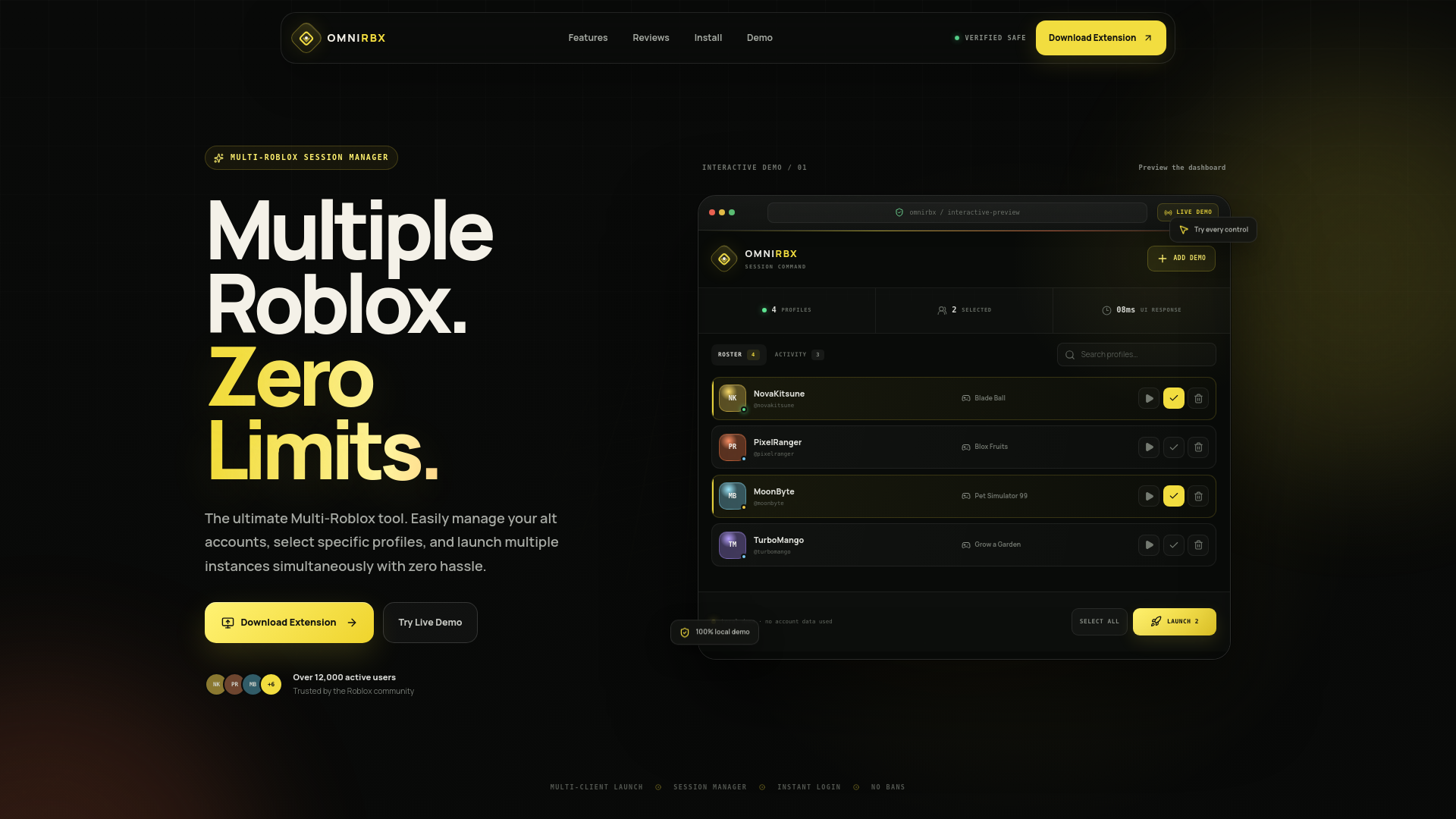 Screenshot of omnirbx.cc