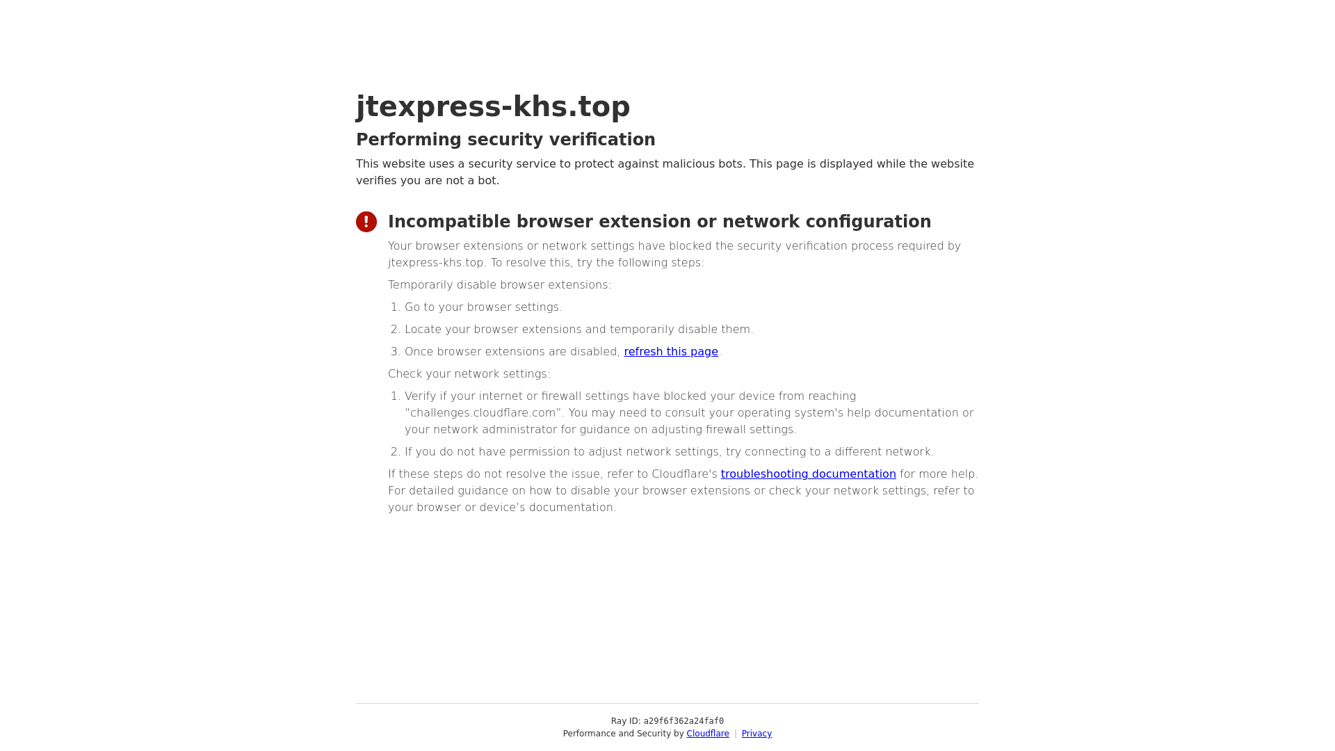 Screenshot of jtexpress-khs.top