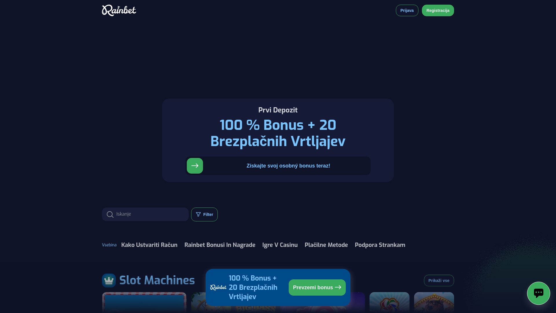 Screenshot of rainbet-si.org