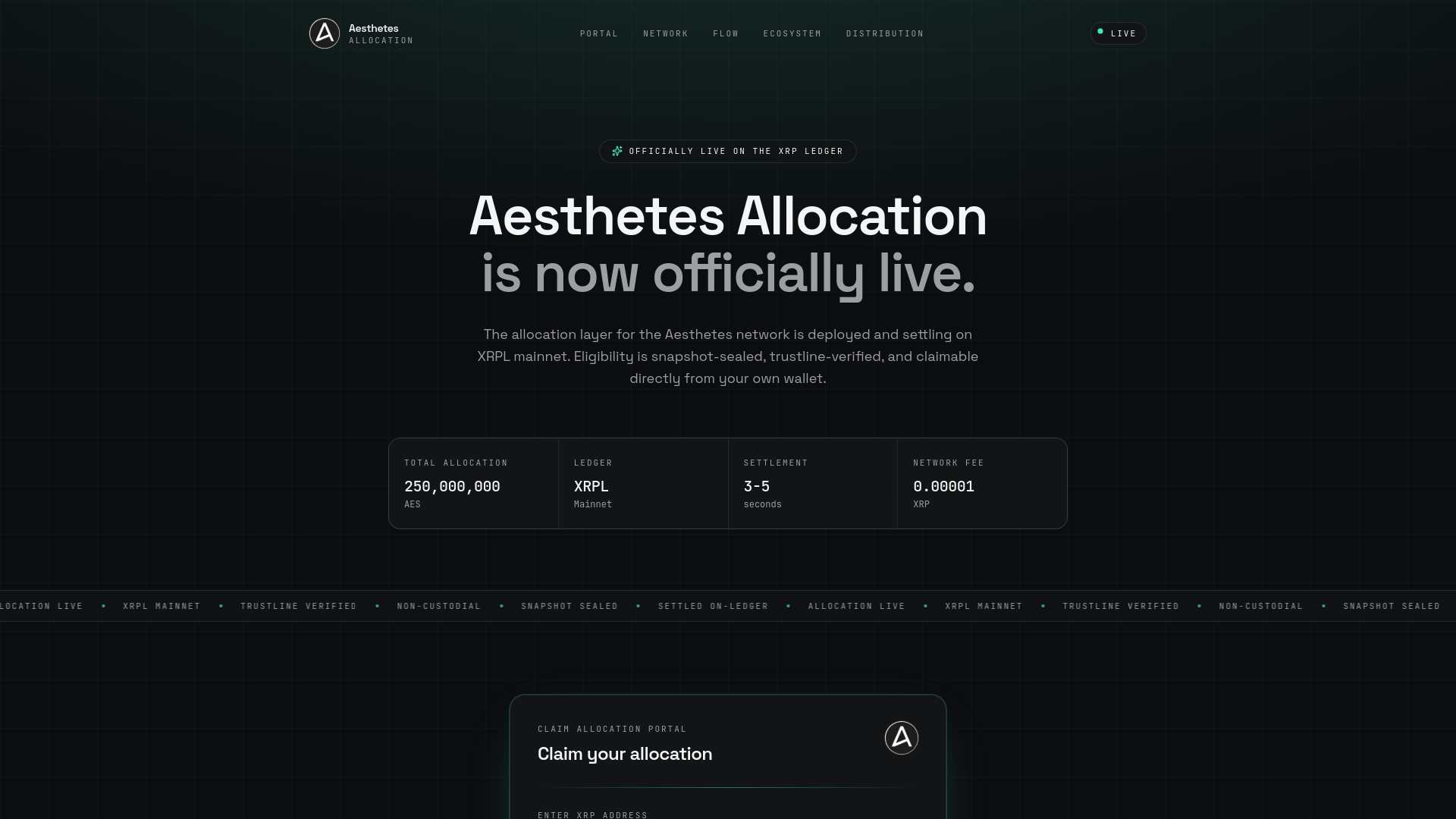Screenshot of aesthetes.info