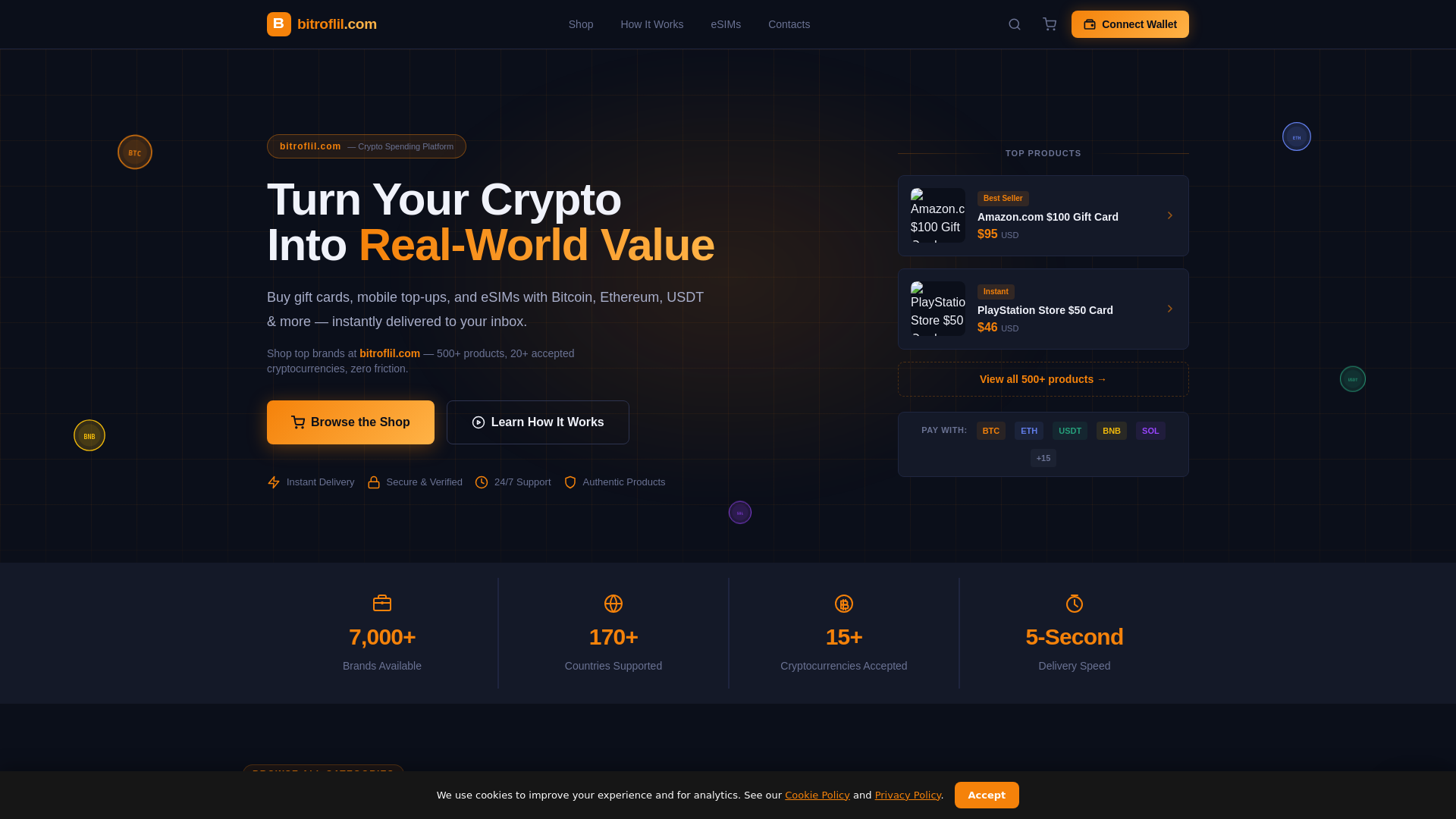 Screenshot of bitroflil.com