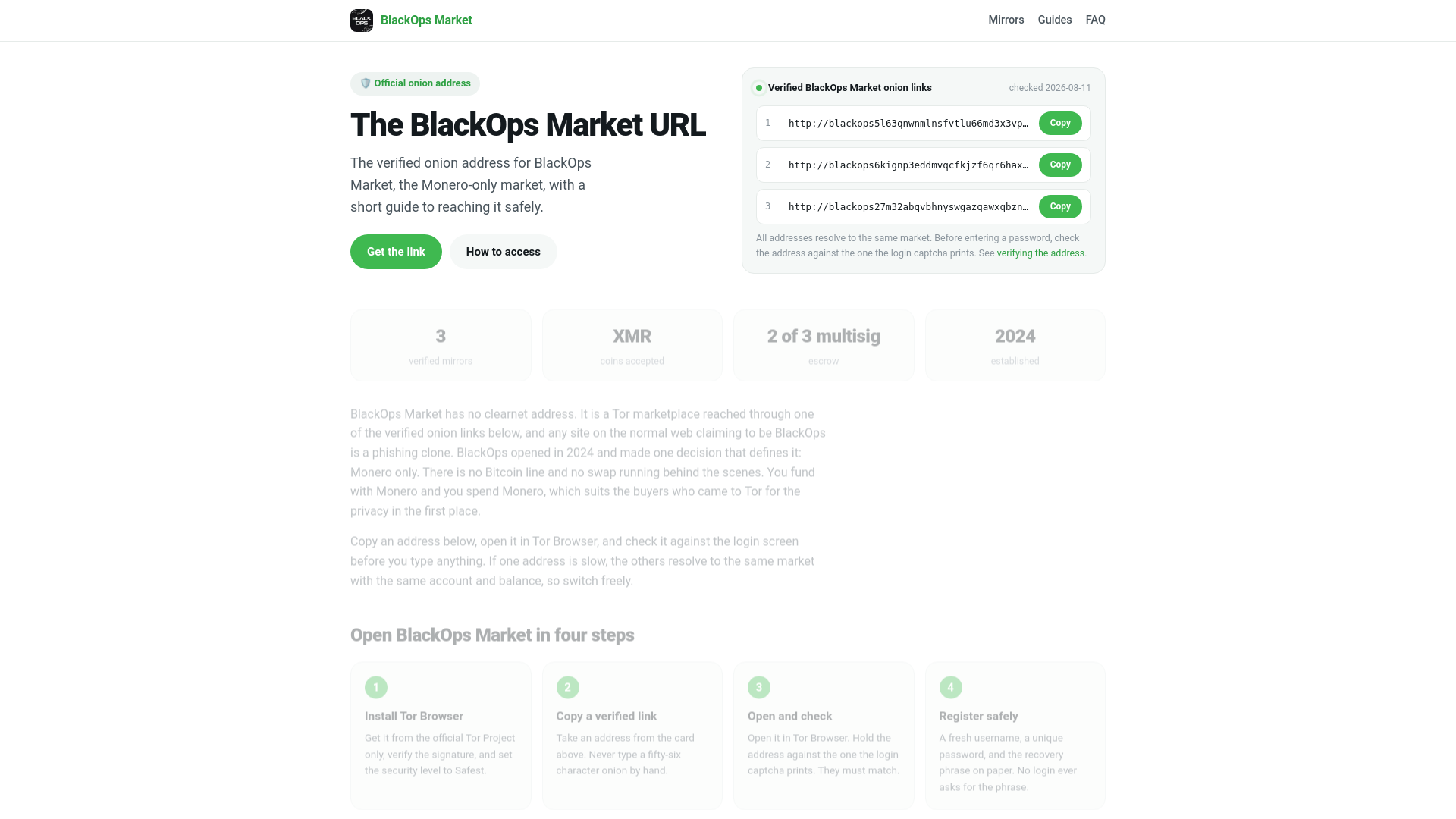 Screenshot of blackopsmarketurl.biz