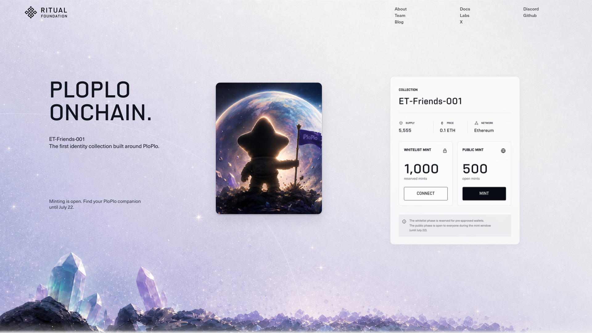 Screenshot of ritualfoundatlon.org