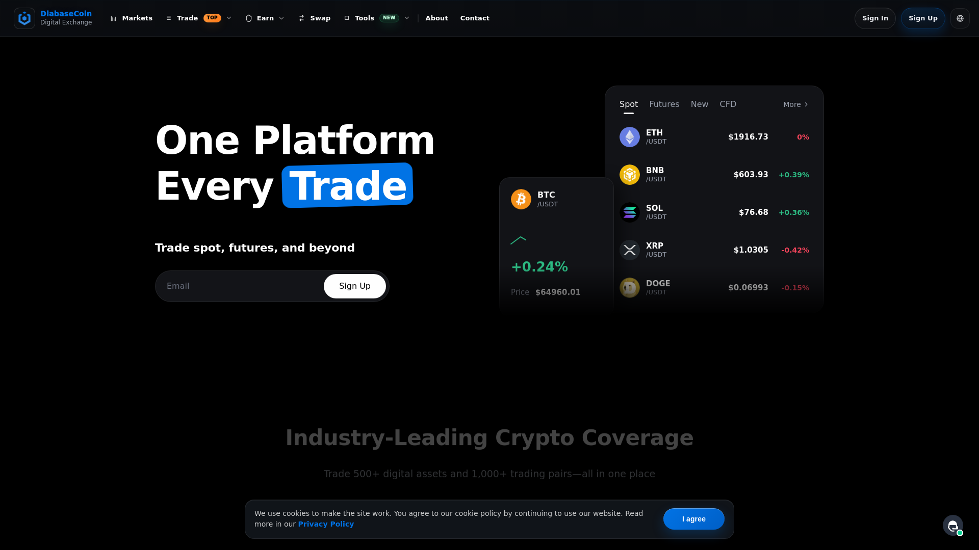 Stored capture of diabasecoin.com