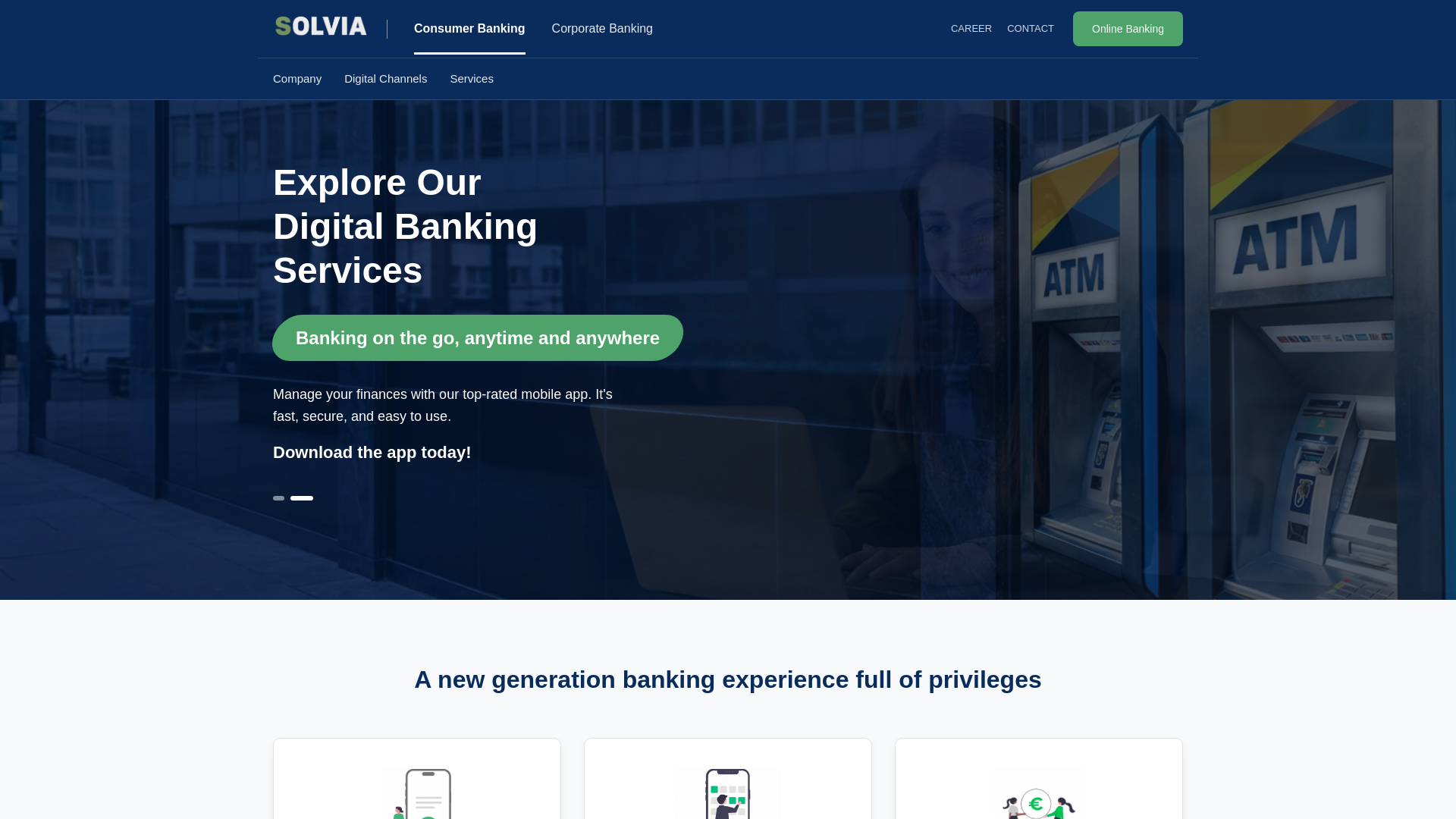 Screenshot of solviastonecrest.com