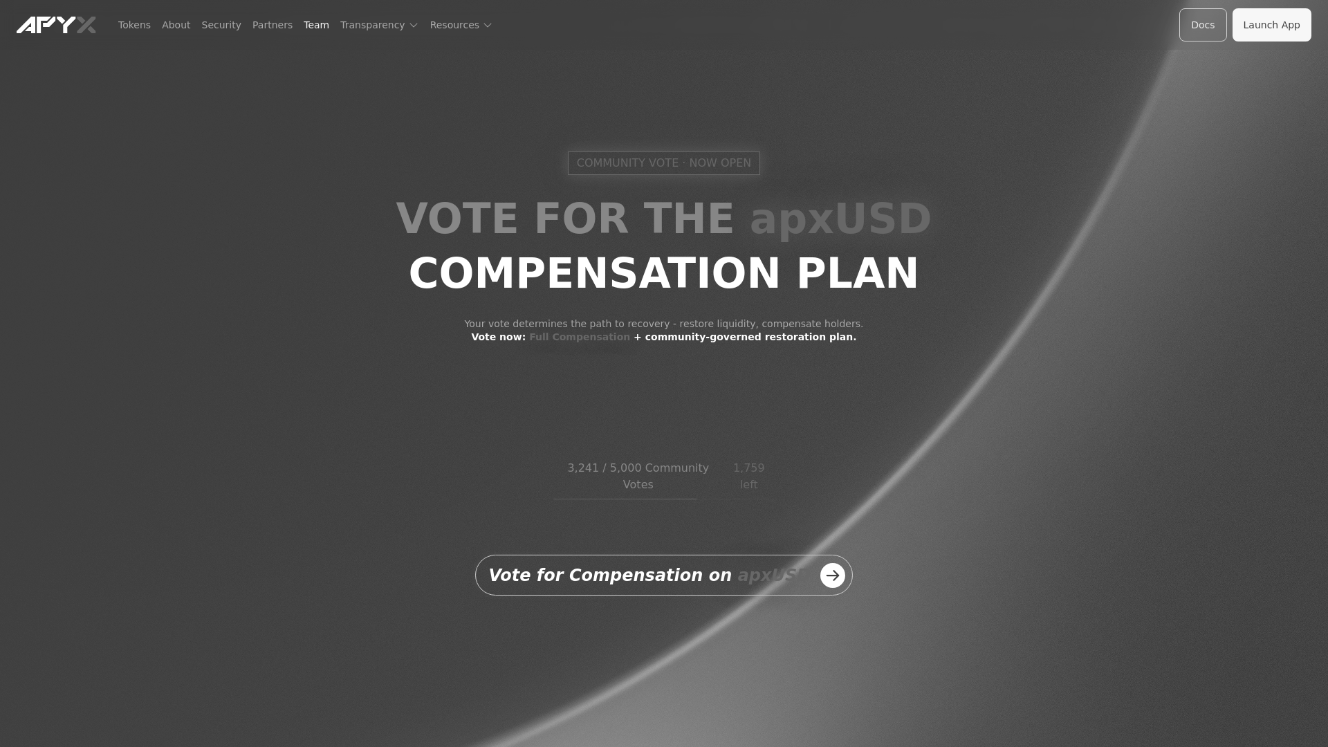 Screenshot of app-apyx.cloud