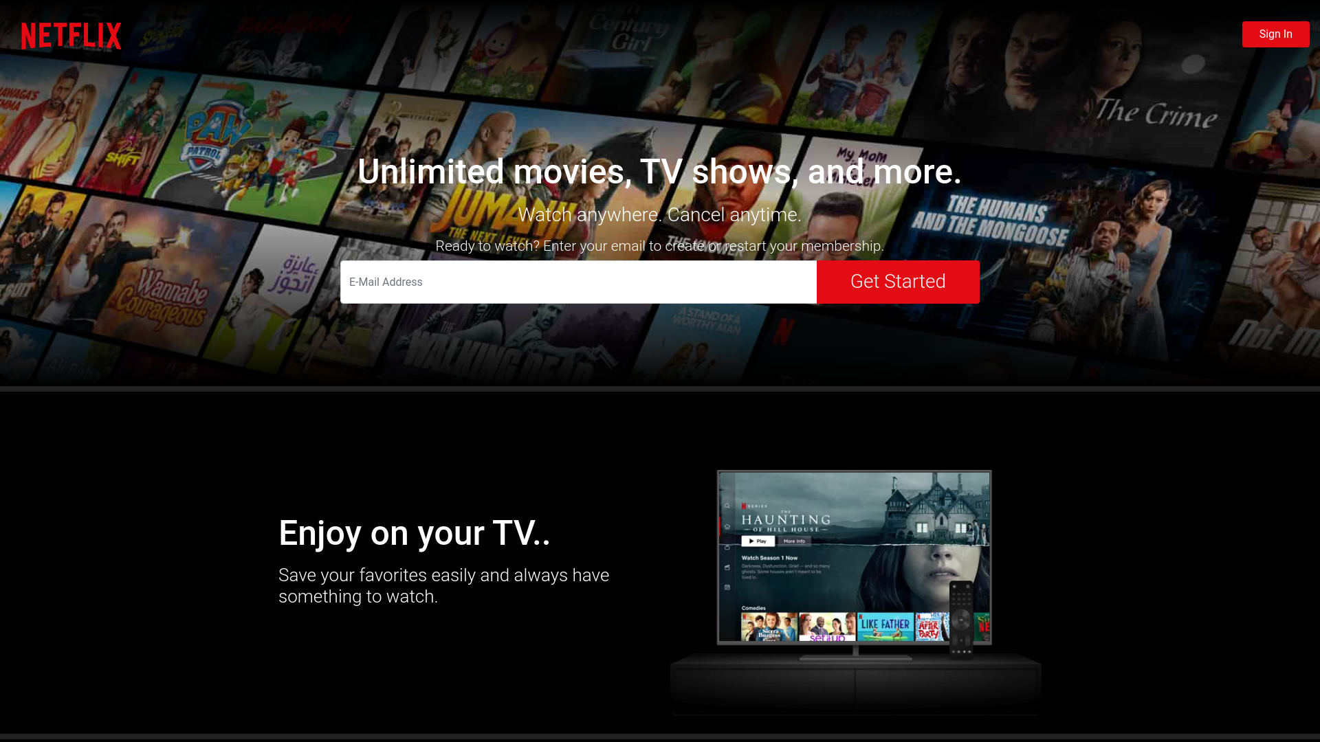 Screenshot of netflexresponsive.vercel.app