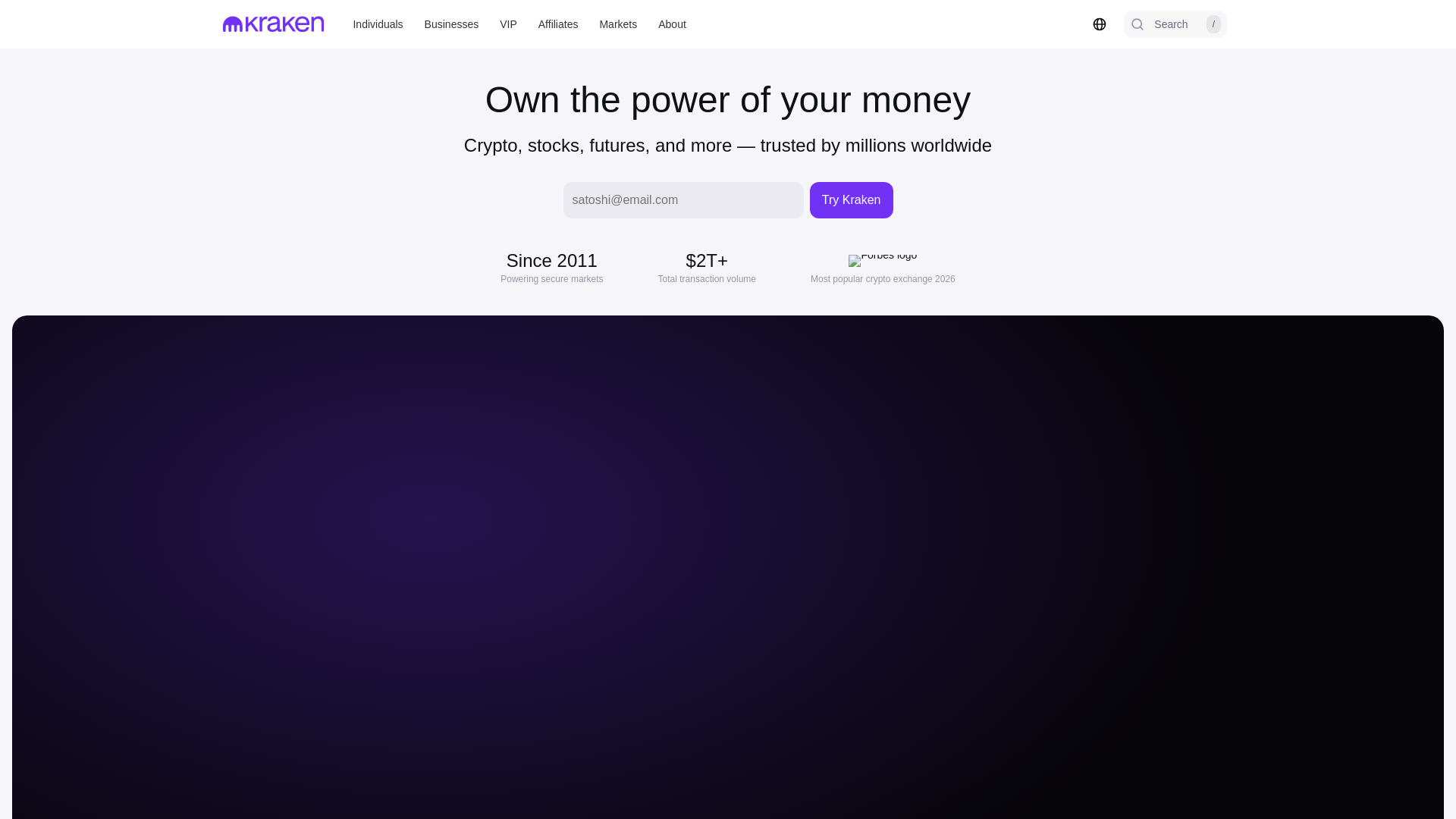 Screenshot of home.krakenapp.net.cn