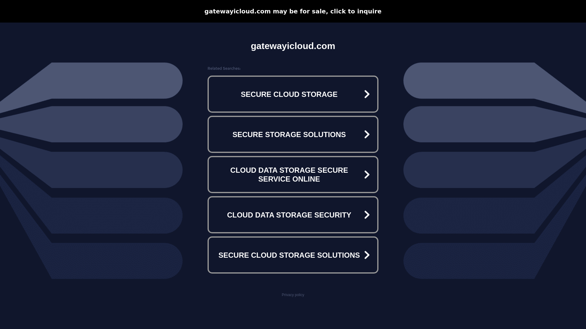 Stored capture of gatewayicloud.com
