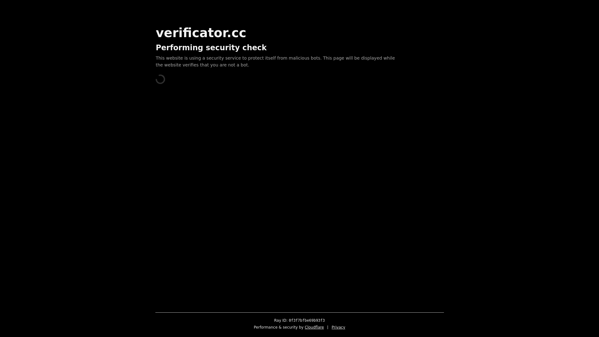 Screenshot of verificator.cc