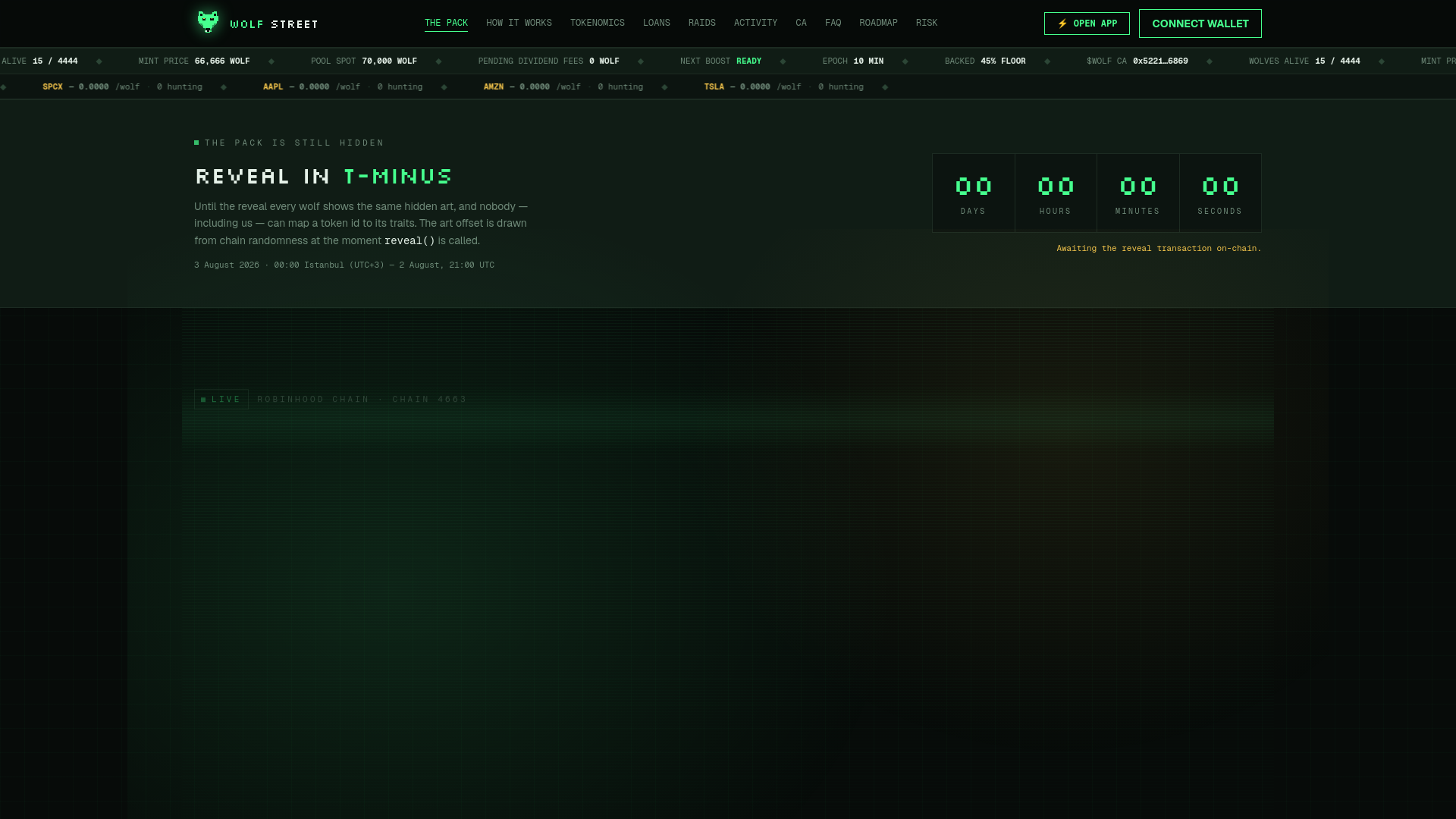 Screenshot of wolfstreet.cc