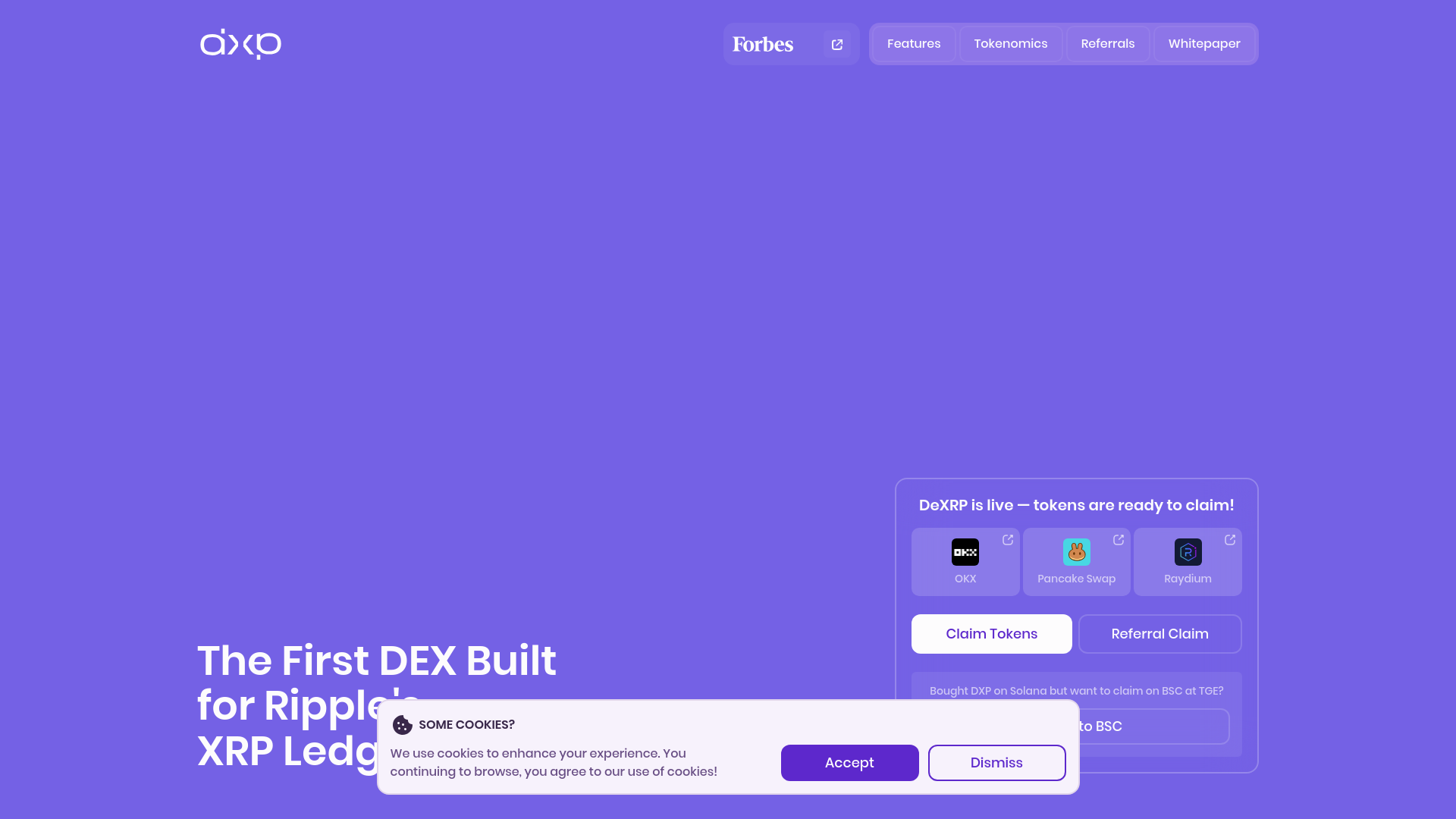 Screenshot of dex1rp.org