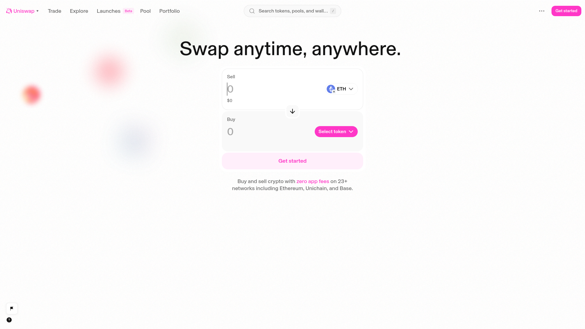 Screenshot of web-fun-checkout-prototype-uniswap.vercel.app