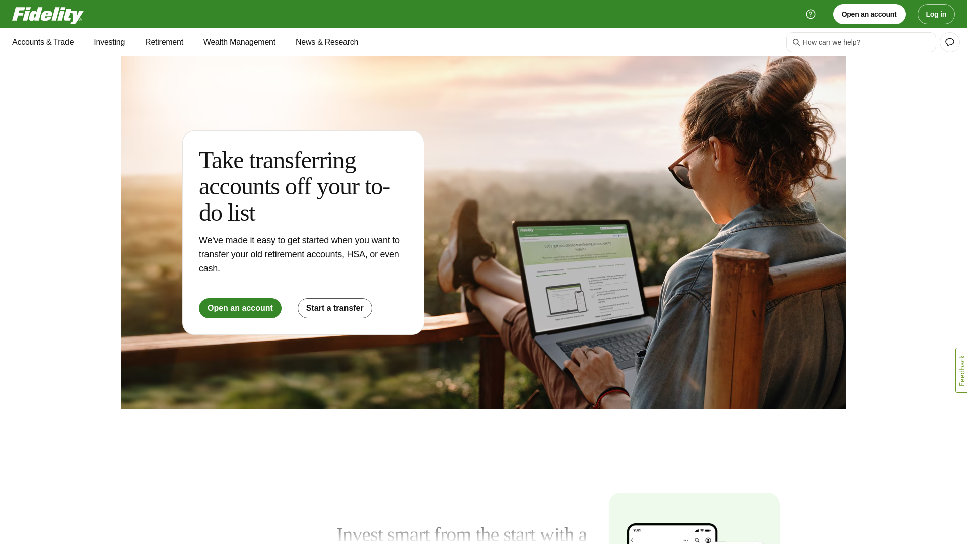 Screenshot of fidelityan.cyou